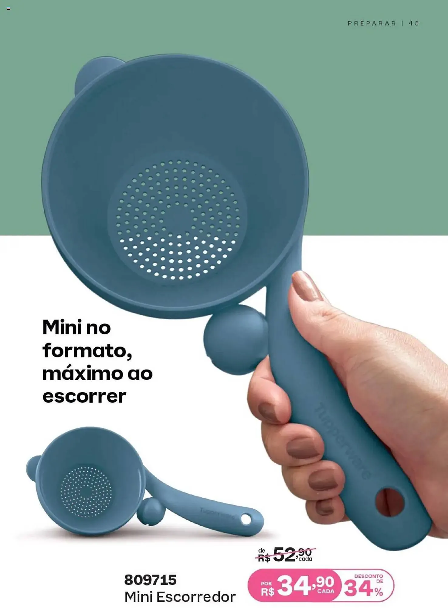 Encarte de Catálogo Tupperware 1 de agosto até 31 de agosto 2025 - Pagina 45
