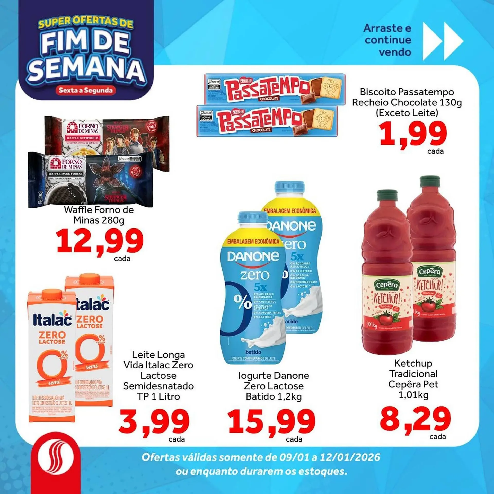 Encarte de Folheto Shibata Supermercados 9 de janeiro até 12 de janeiro 2026 - Pagina 4