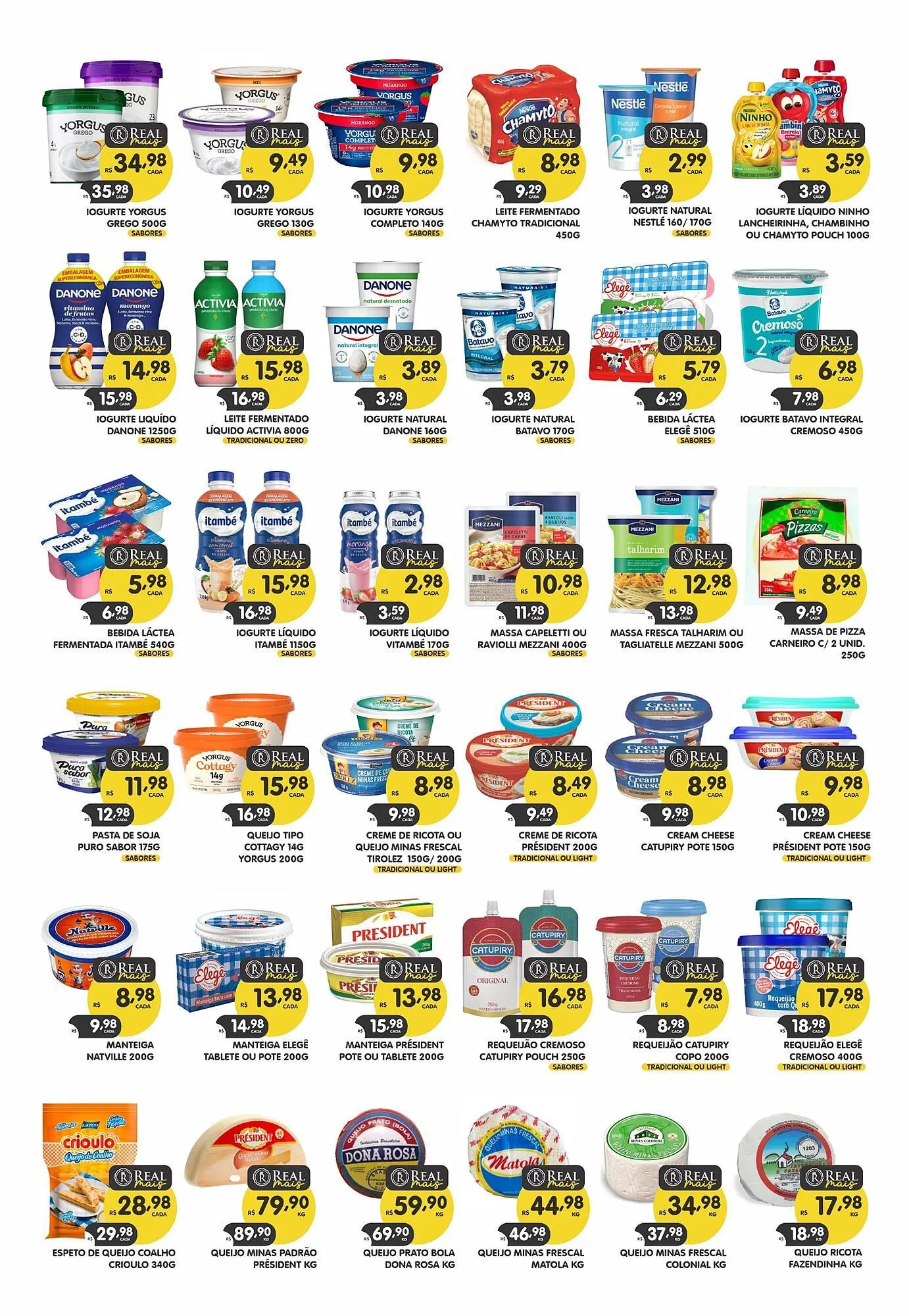 Encarte de Catálogo Supermercados Real 1 de agosto até 21 de agosto 2025 - Pagina 4
