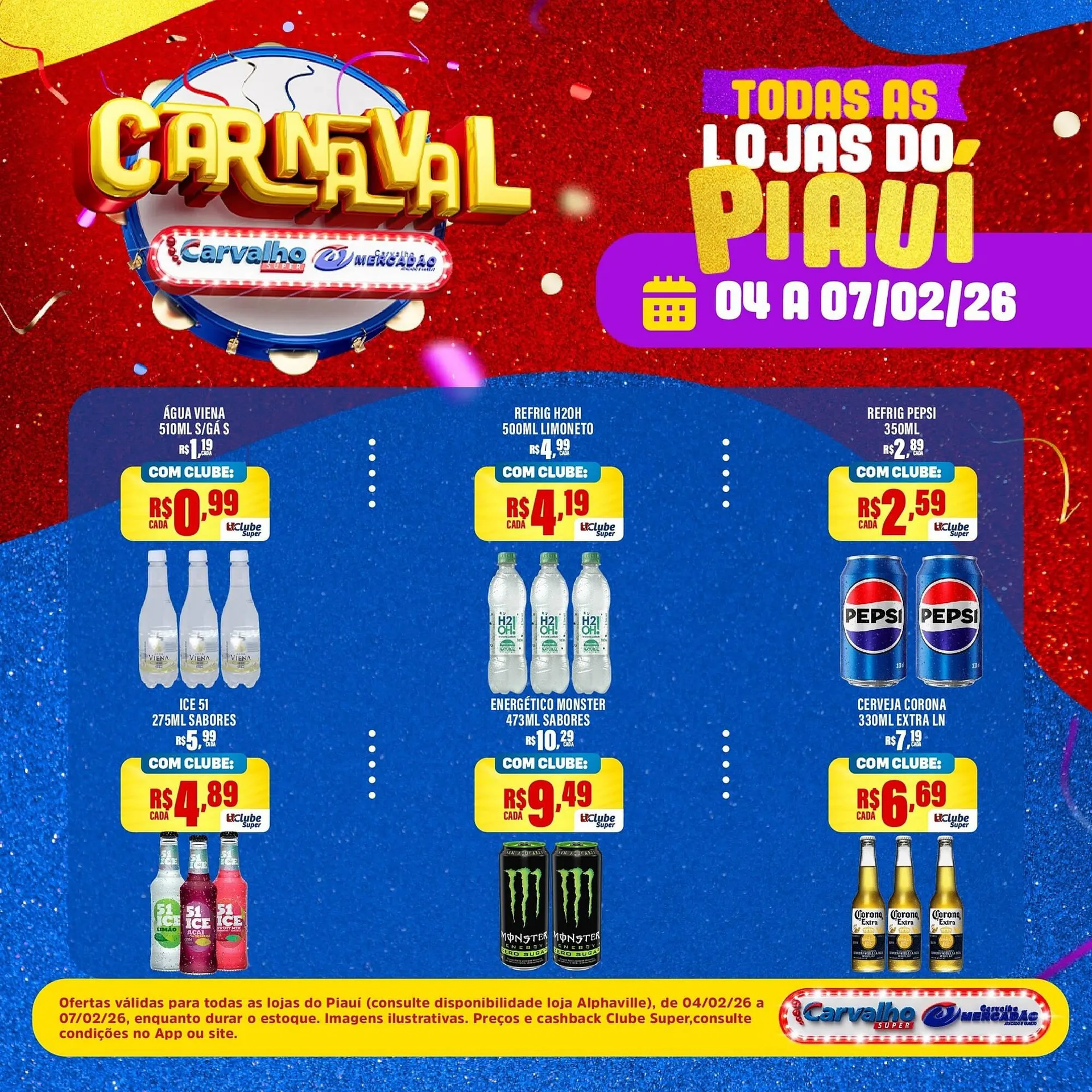 Encarte de Catálogo Carvalho Supermercado 4 de fevereiro até 7 de fevereiro 2026 - Pagina 4