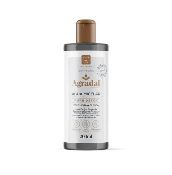 Água Micelar Agradal Pure Detox 200ml