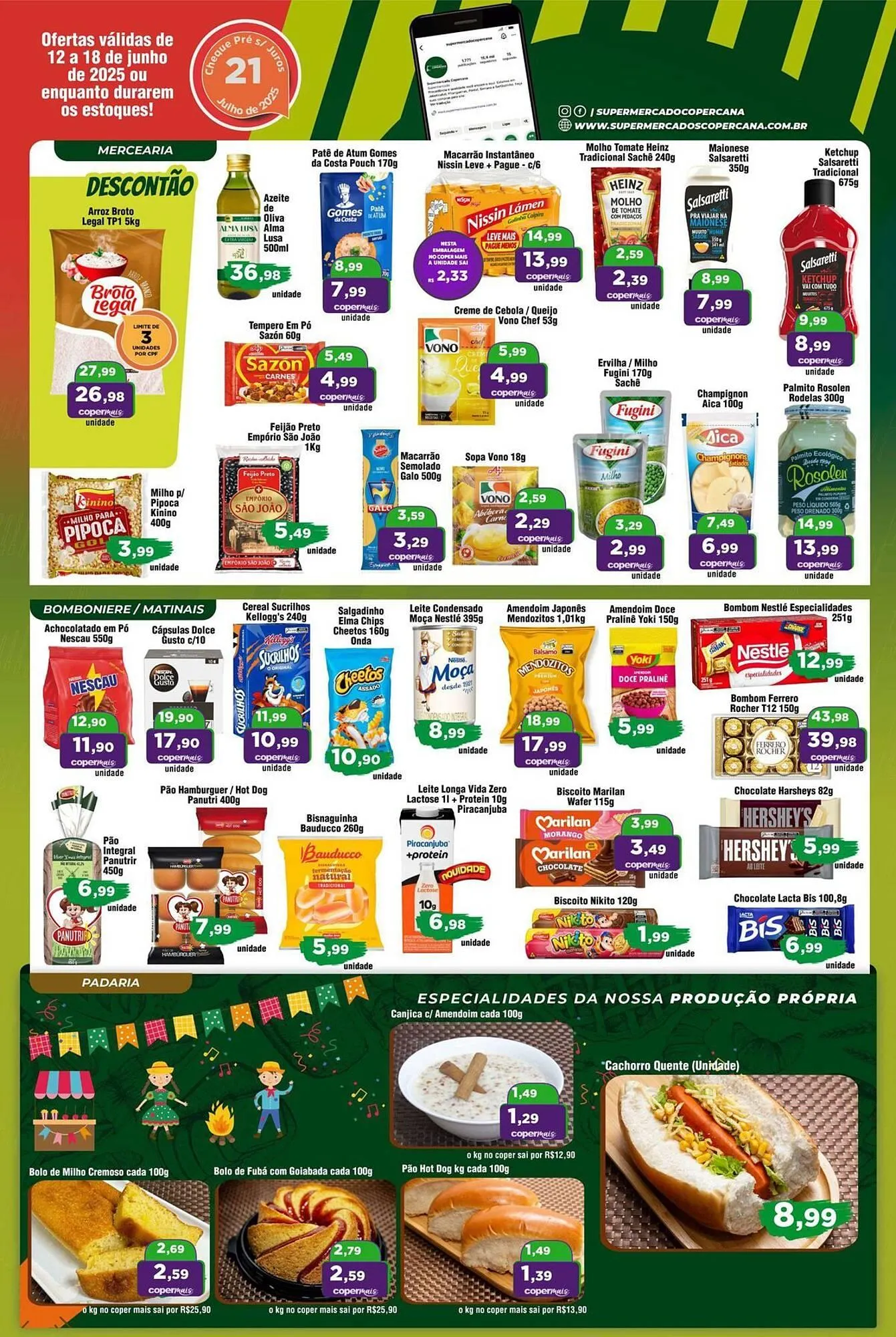 Encarte de Catálogo Copercana 12 de junho até 18 de junho 2025 - Pagina 2