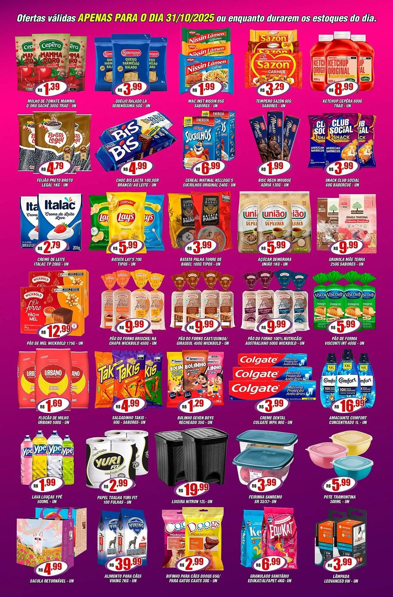 Encarte de Catálogo Violeta Supermercados 30 de outubro até 31 de outubro 2025 - Pagina 3