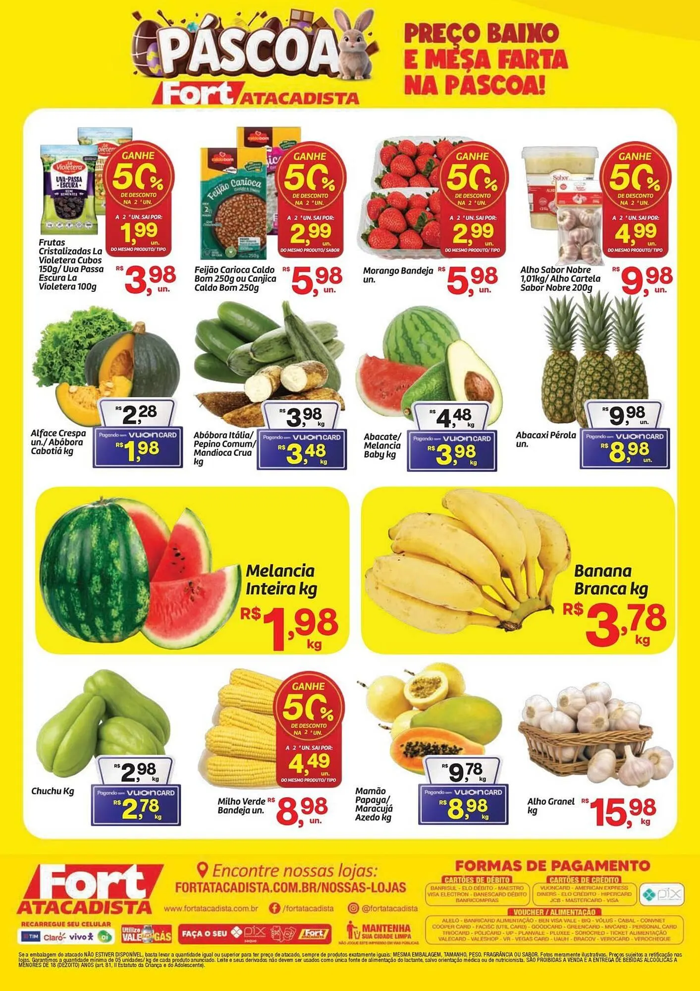 Encarte de Tabloide Fort Atacadista 18 de março até 19 de março 2026 - Pagina 2