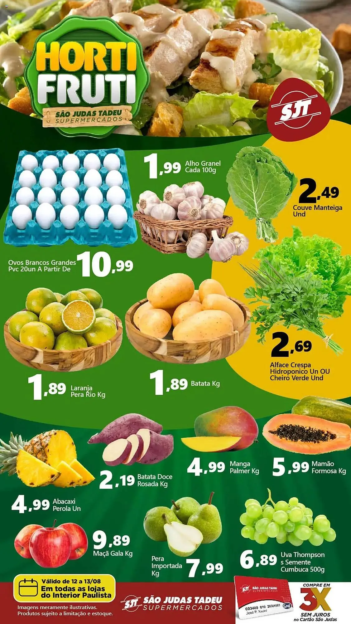 Encarte de Catálogo São Judas Tadeu 12 de agosto até 14 de agosto 2025 - Pagina 1