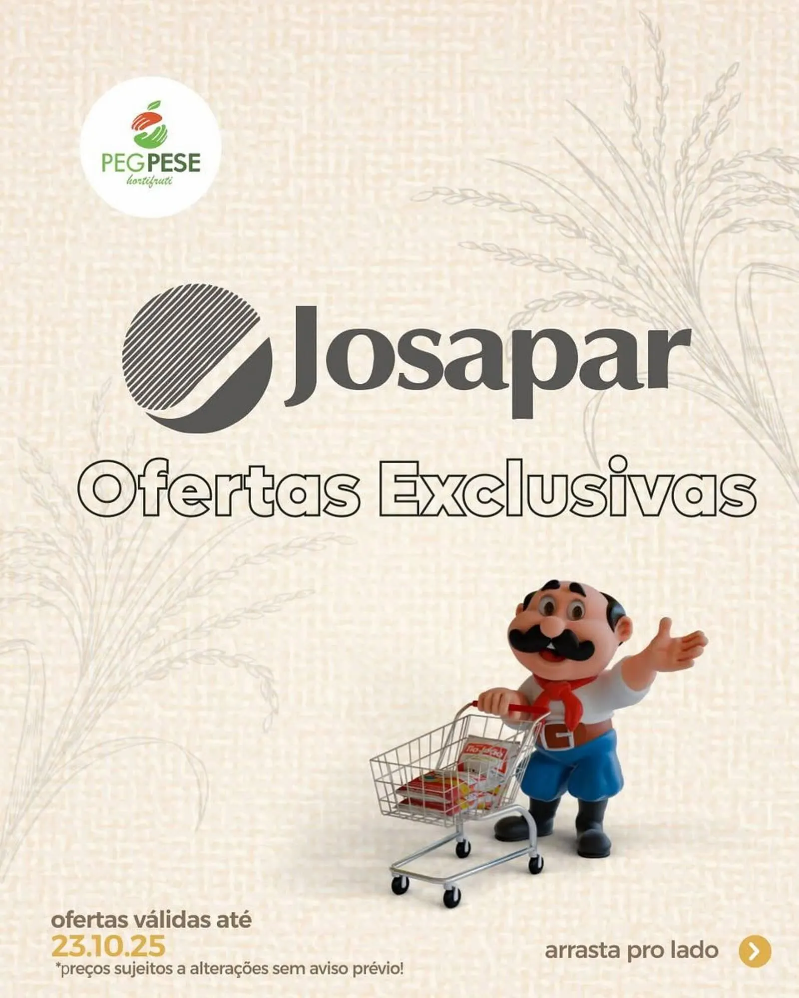 Folheto Peg Pese - 1