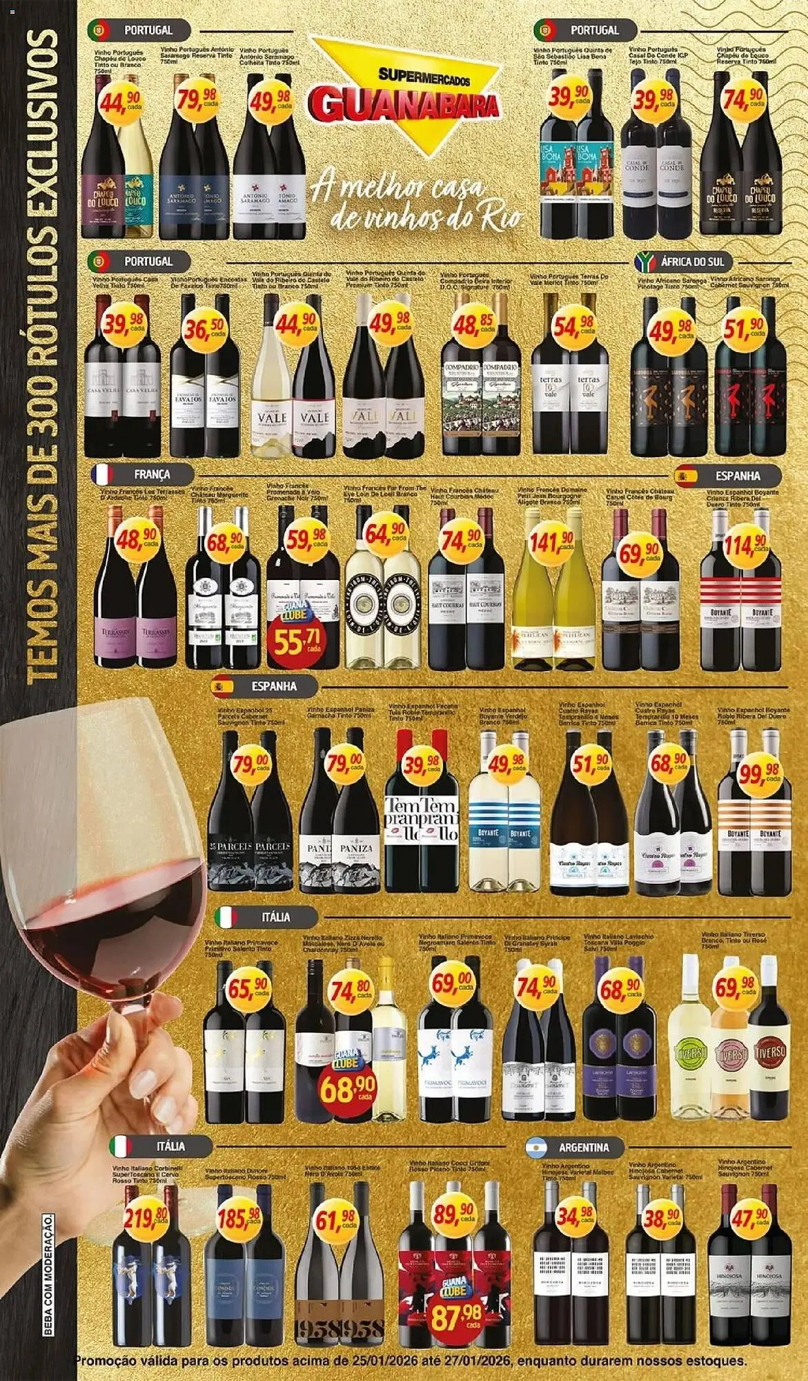 Encarte de Encarte Supermercados Guanabara 25 de janeiro até 27 de janeiro 2026 - Pagina 10