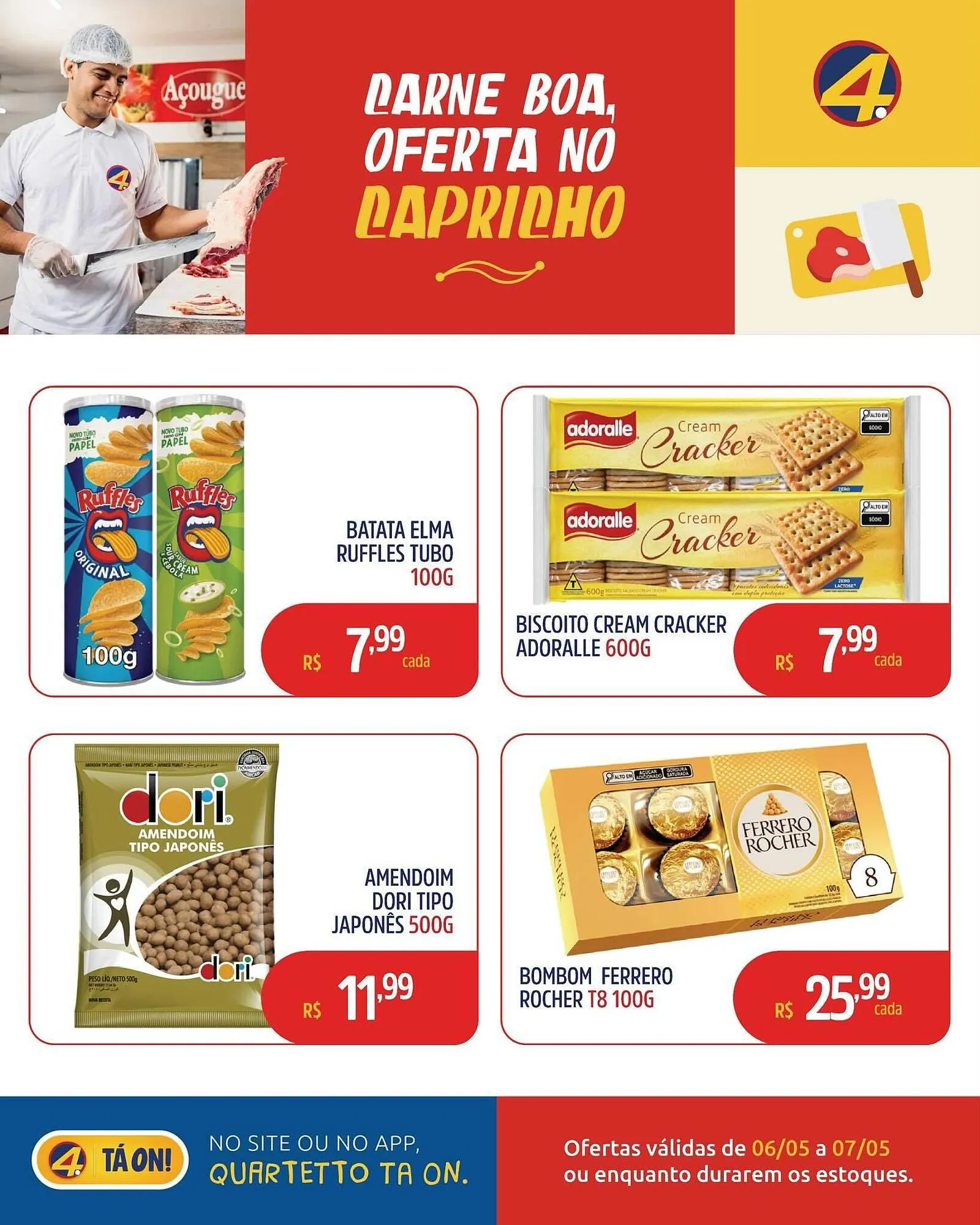 Encarte de Catálogo Quartetto Supermercados 6 de maio até 7 de maio 2026 - Pagina 6