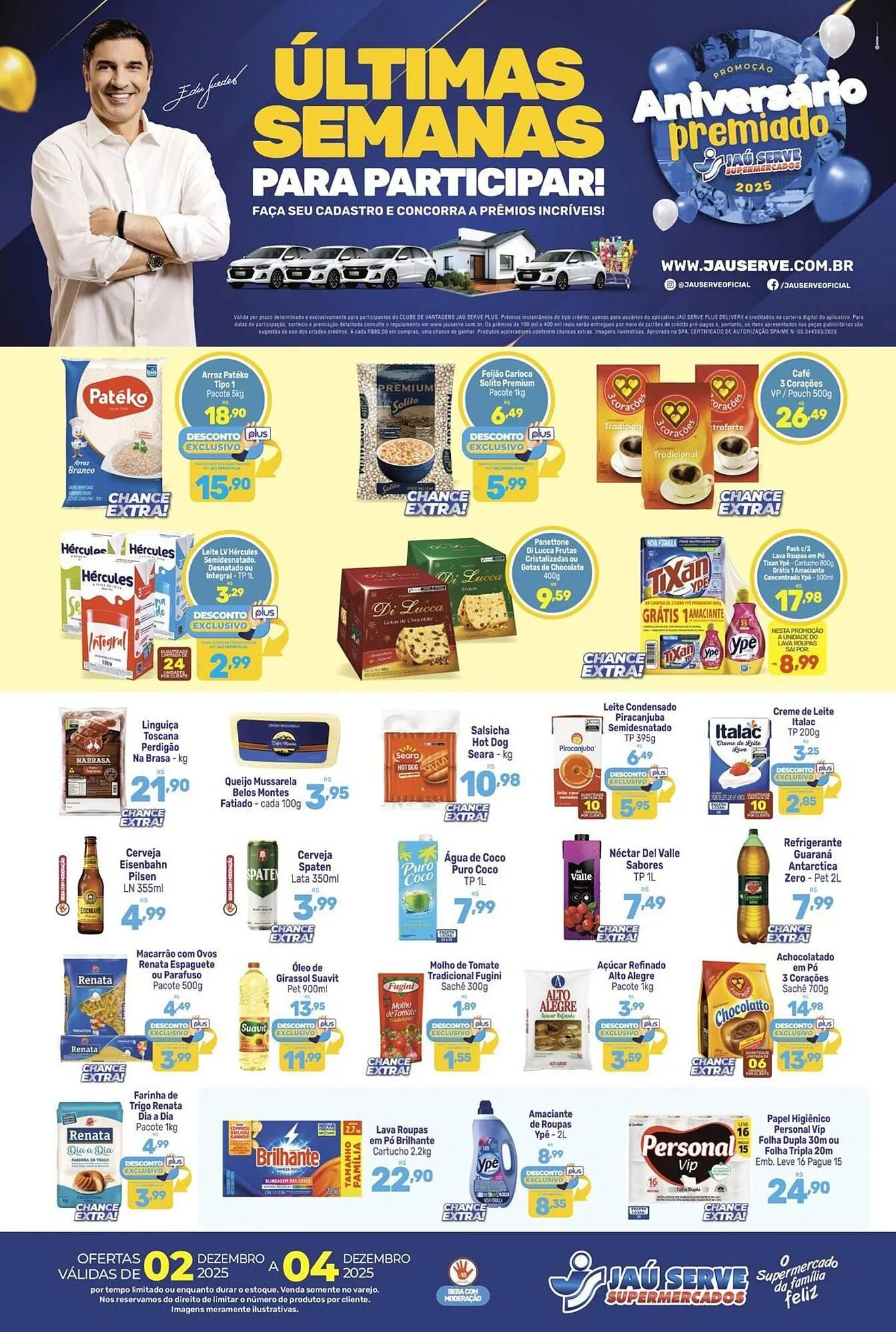 Catálogo Supermercados Jau Serve - 1