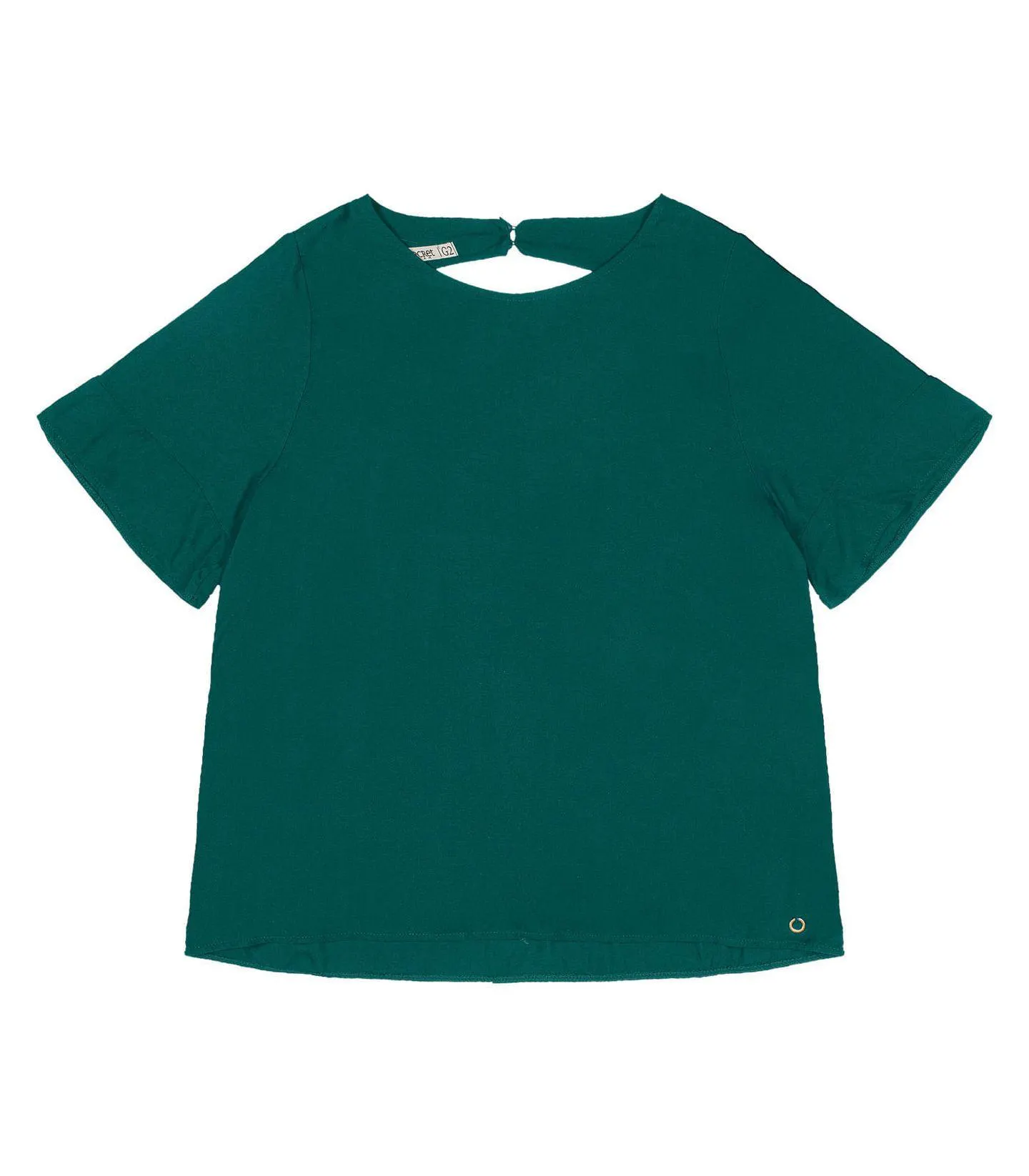 Blusa Plus Size Feminina Secret Glam Verde