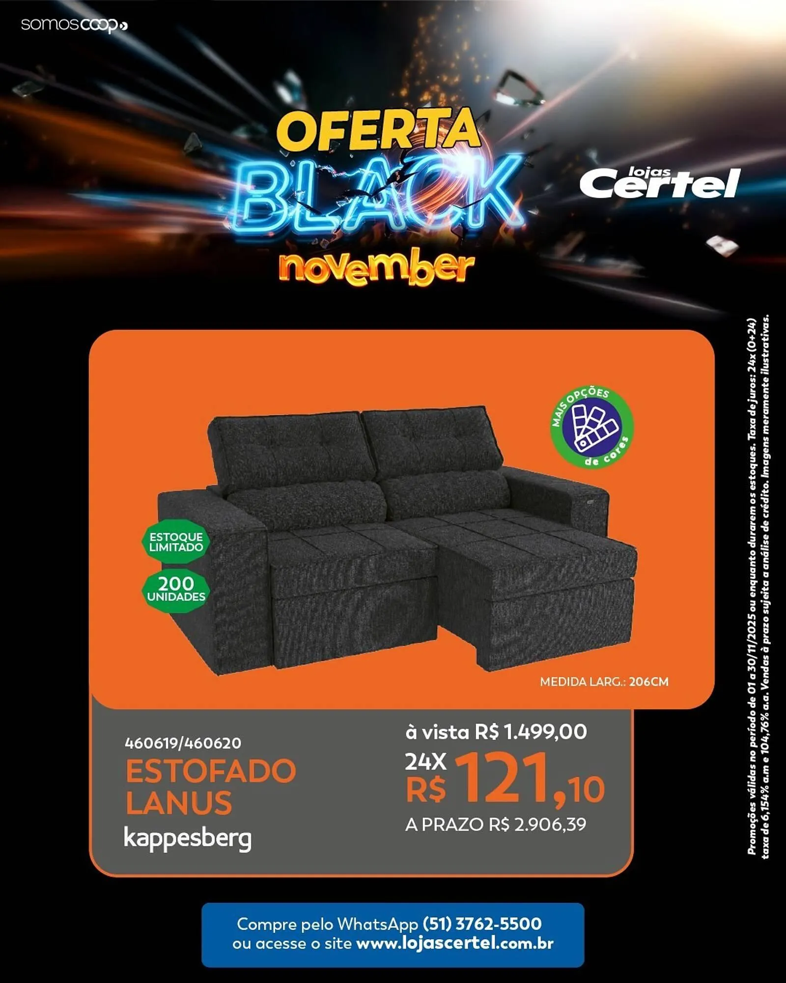 Encarte de Folheto Lojas Certel 7 de novembro até 30 de novembro 2025 - Pagina 4