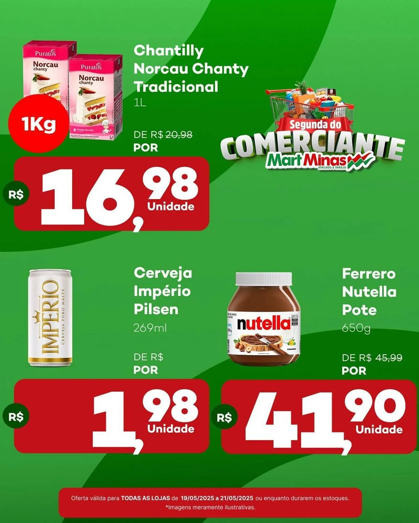 Encarte de Catálogo Mart Minas 19 de maio até 21 de maio 2025 - Pagina 1