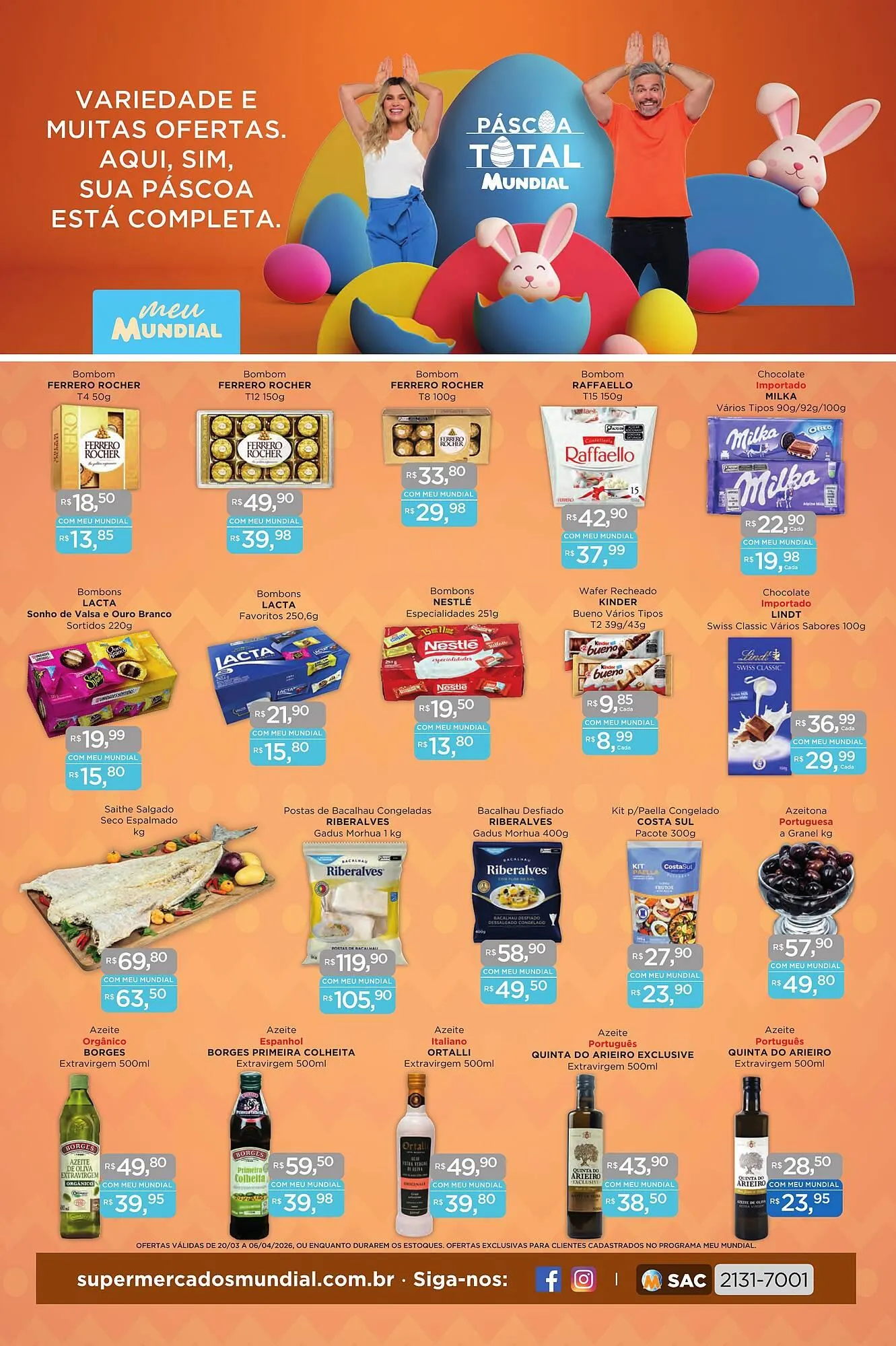 Encarte Supermercados Mundial - 1