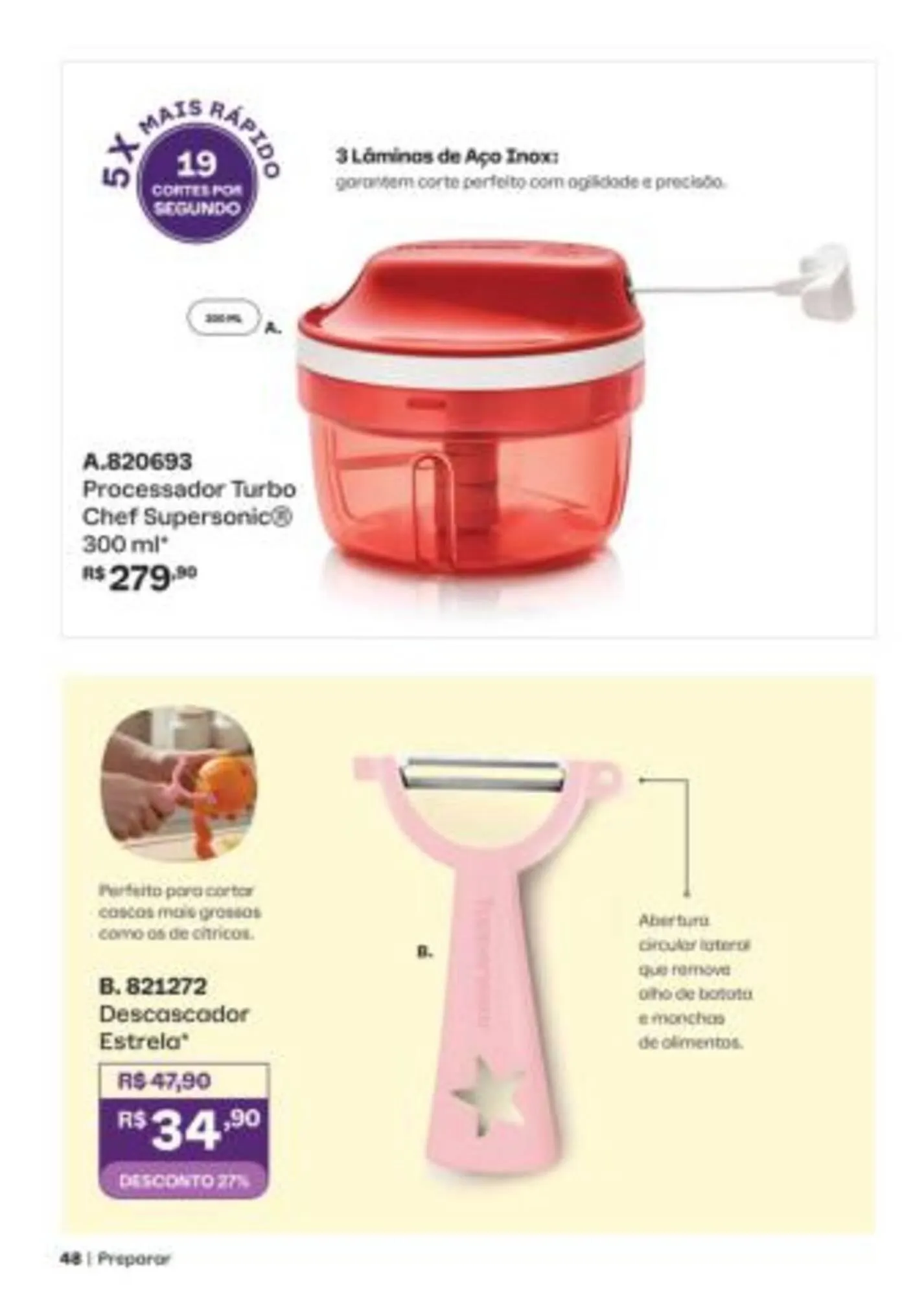 Encarte de Catálogo Tupperware 8 de maio até 30 de junho 2026 - Pagina 48