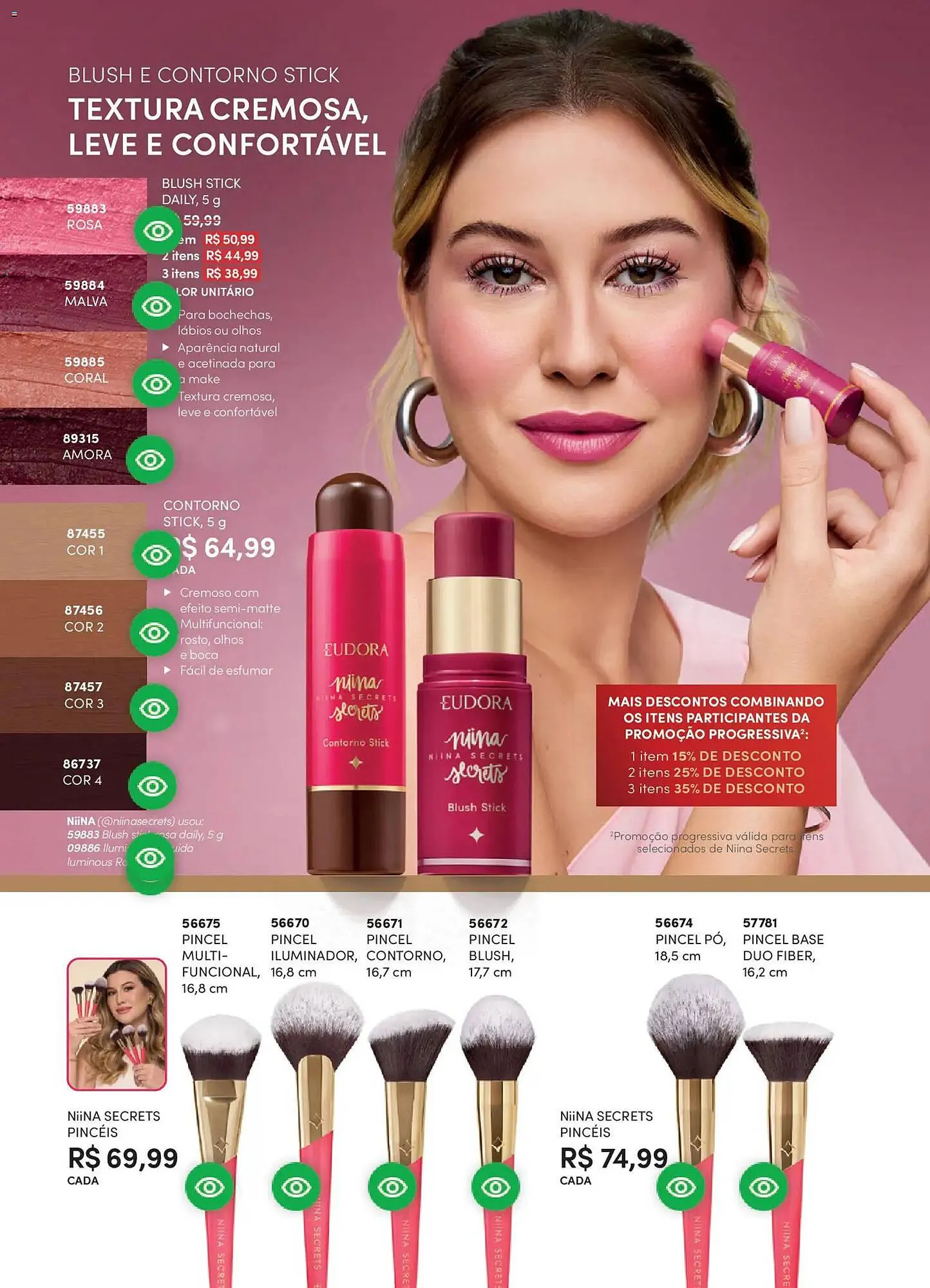 Encarte de Catálogo Eudora 23 de abril até 15 de junho 2026 - Pagina 88