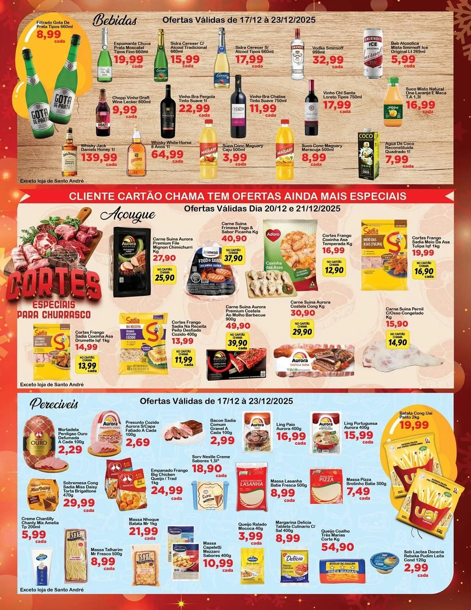 Encarte de Catálogo Chama Supermercados 17 de dezembro até 23 de dezembro 2025 - Pagina 3