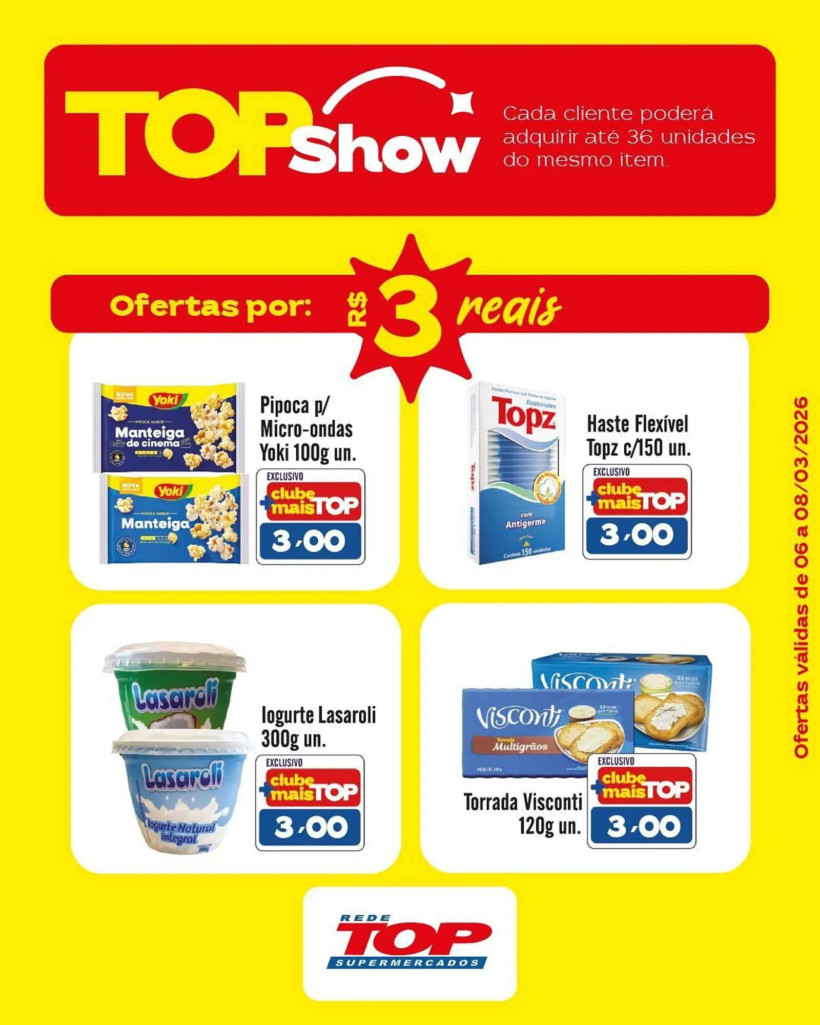 Encarte de Encarte Rede Top 6 de março até 8 de março 2026 - Pagina 3