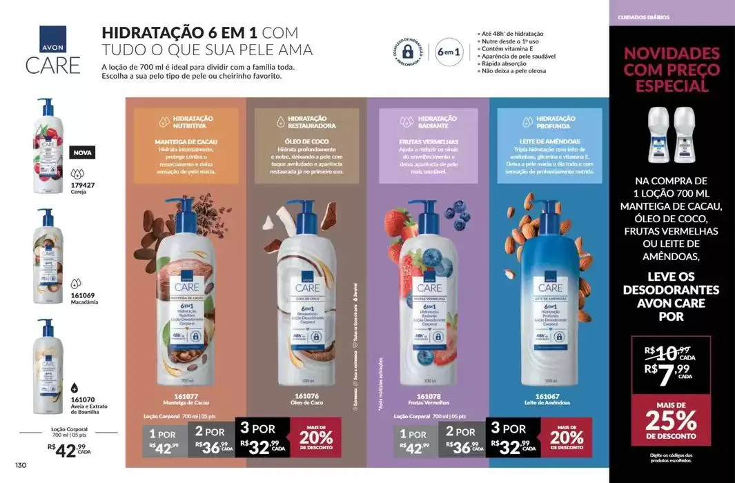 Encarte de Avon Revista Cosméticos Ciclo 8/2025 8 de abril até 15 de maio 2025 - Pagina 66