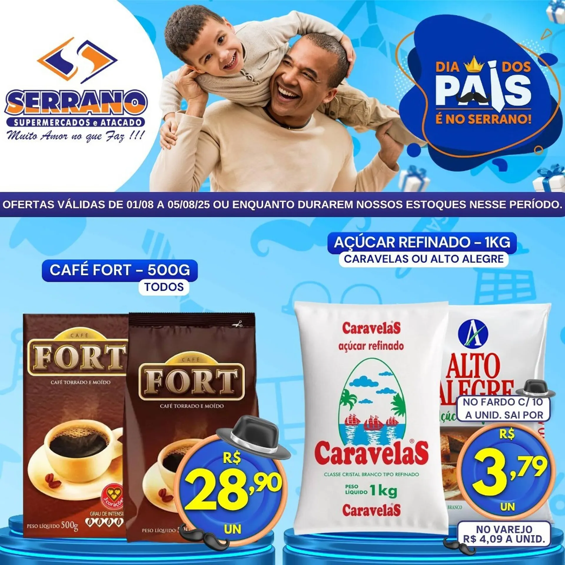 Encarte de Catálogo Serrano Supermercado 1 de agosto até 5 de agosto 2025 - Pagina 2