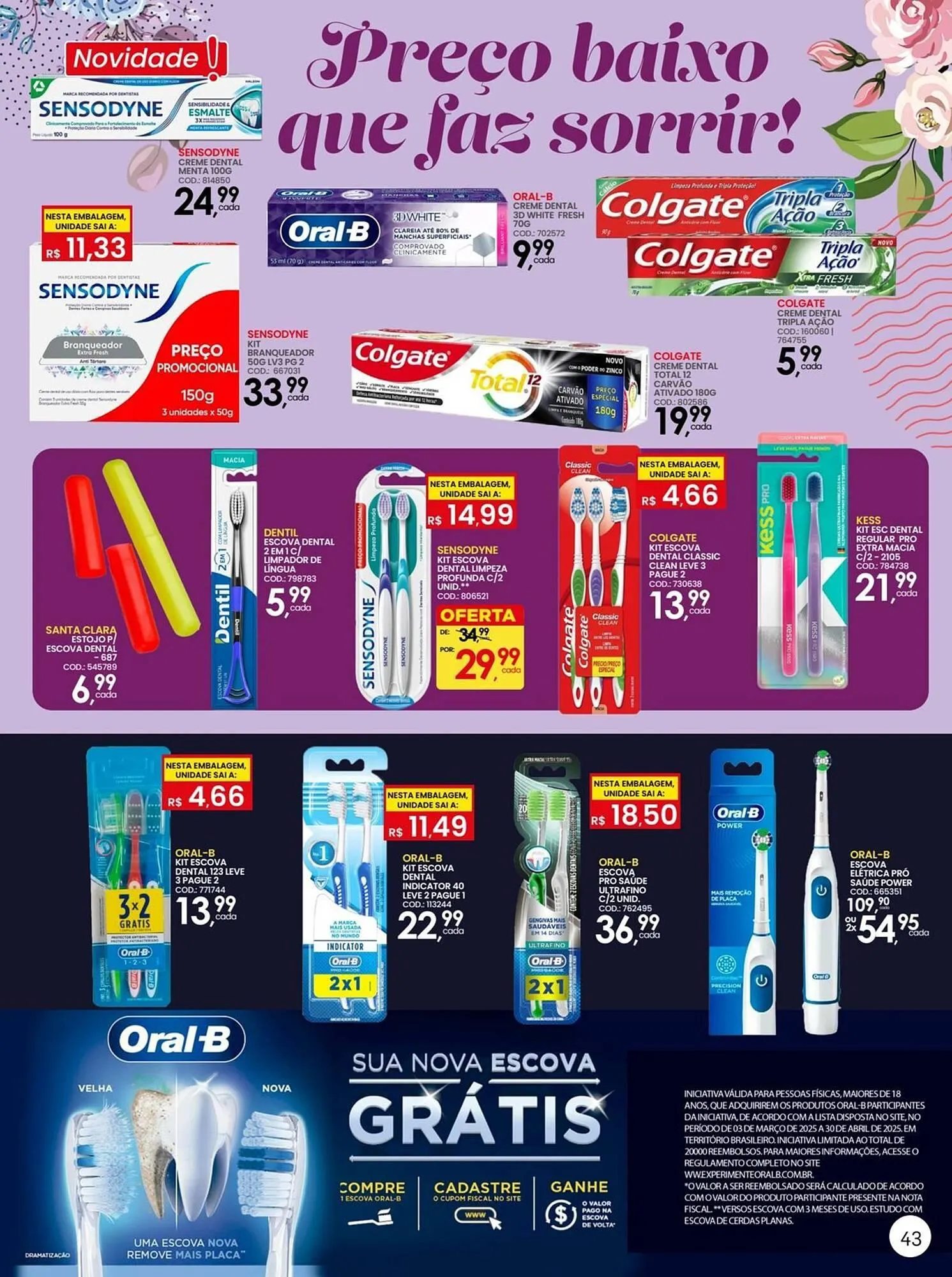 Encarte de Catálogo Lojas Rede 29 de abril até 28 de maio 2025 - Pagina 43