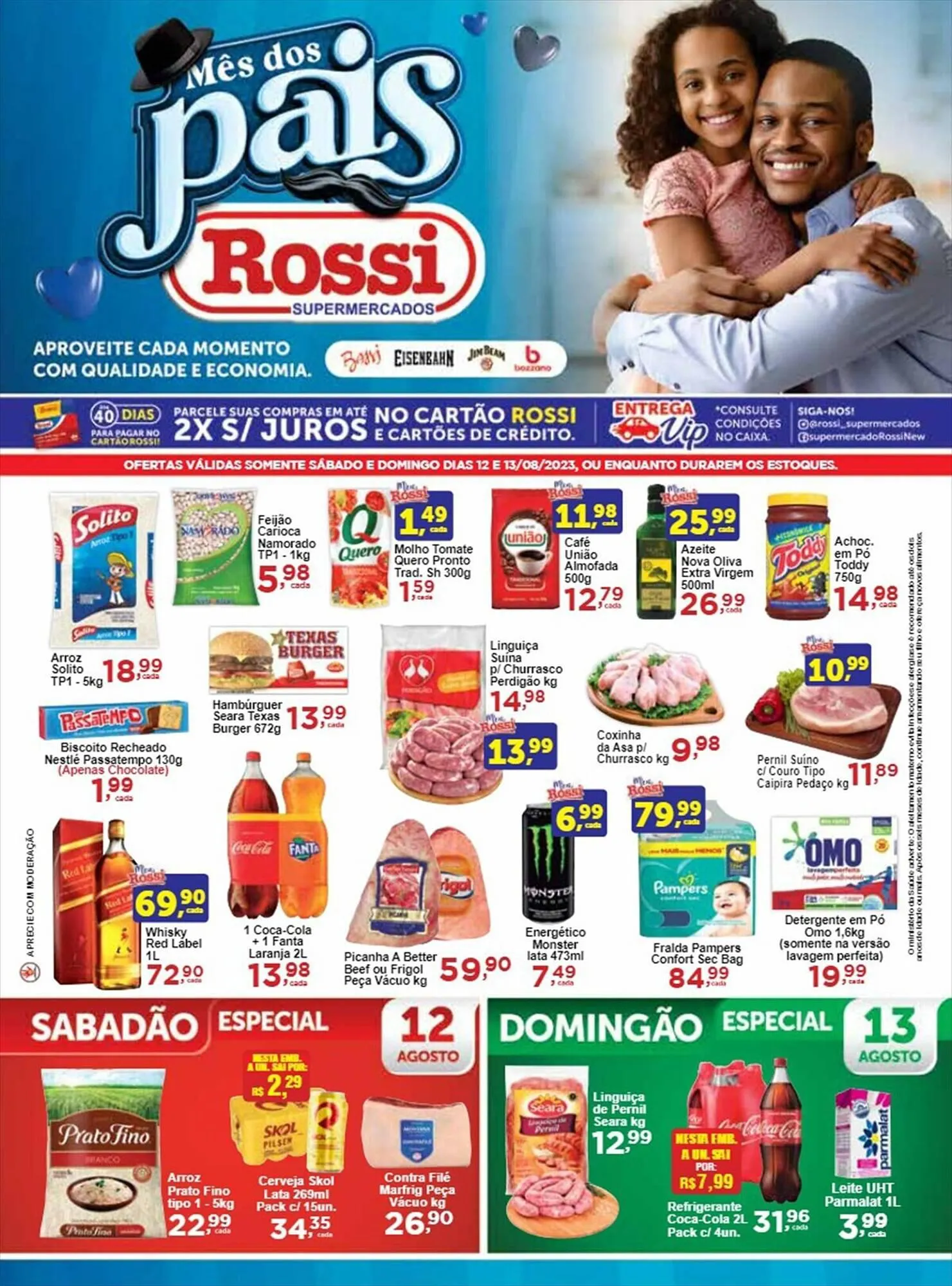 Encarte de Catálogo Rossi Supermercado 16 de agosto até 19 de agosto 2023 - Pagina 5