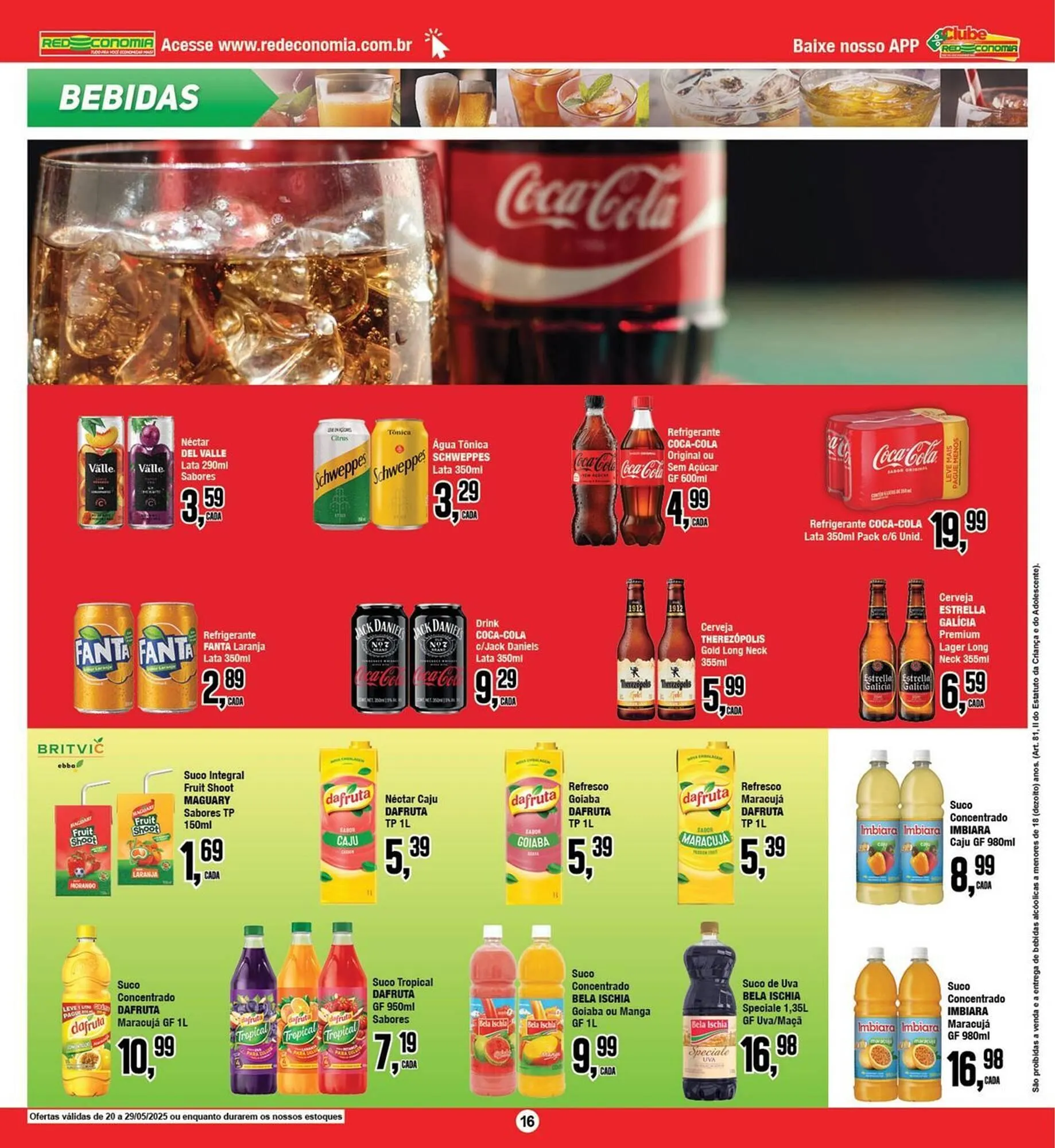 Encarte de Catálogo Rede Economia 23 de maio até 25 de maio 2025 - Pagina 16