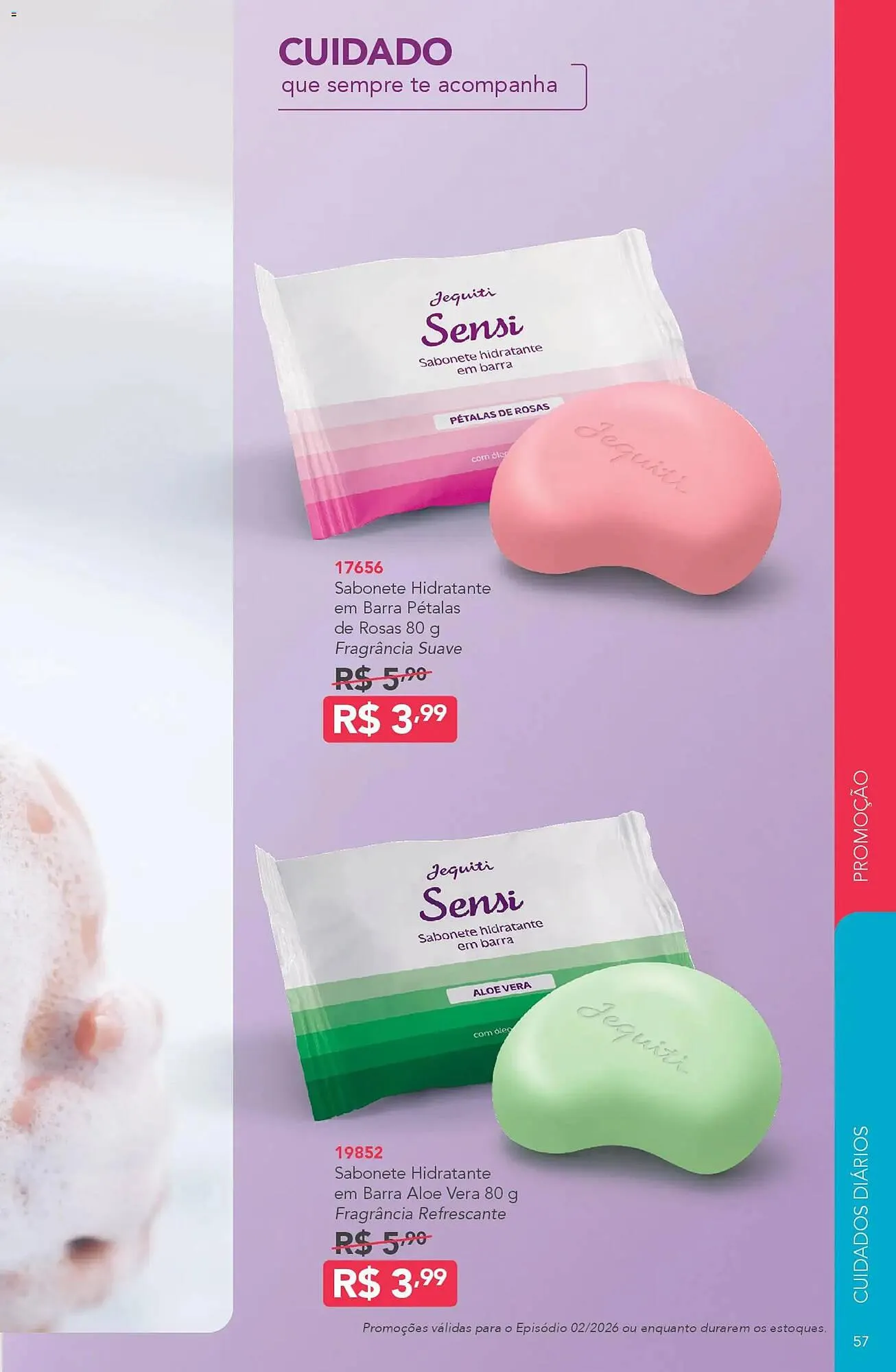 Encarte de Catálogo Jequiti 30 de janeiro até 20 de fevereiro 2026 - Pagina 57