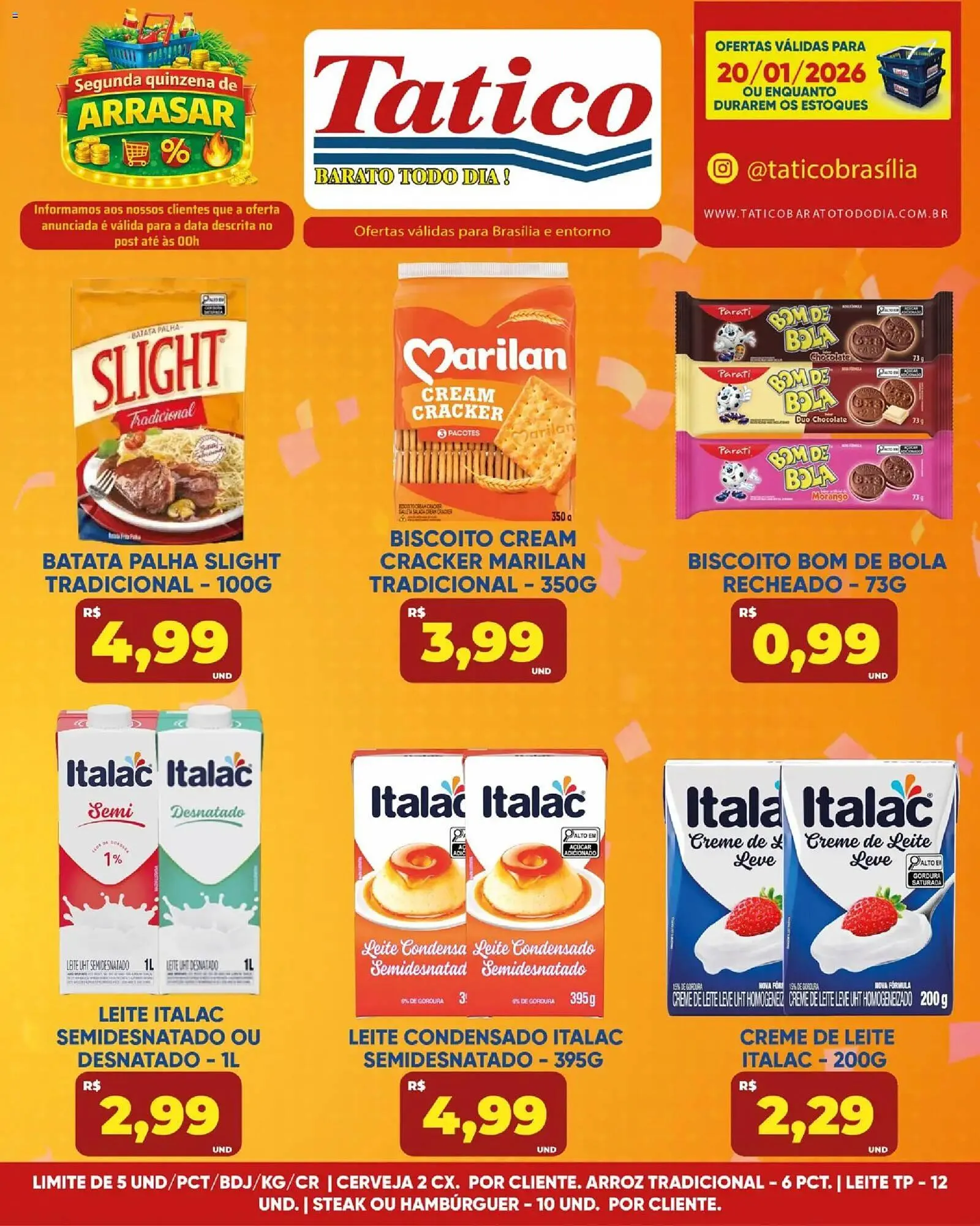 Encarte de Tabloide Tatico 20 de janeiro até 20 de janeiro 2026 - Pagina 3