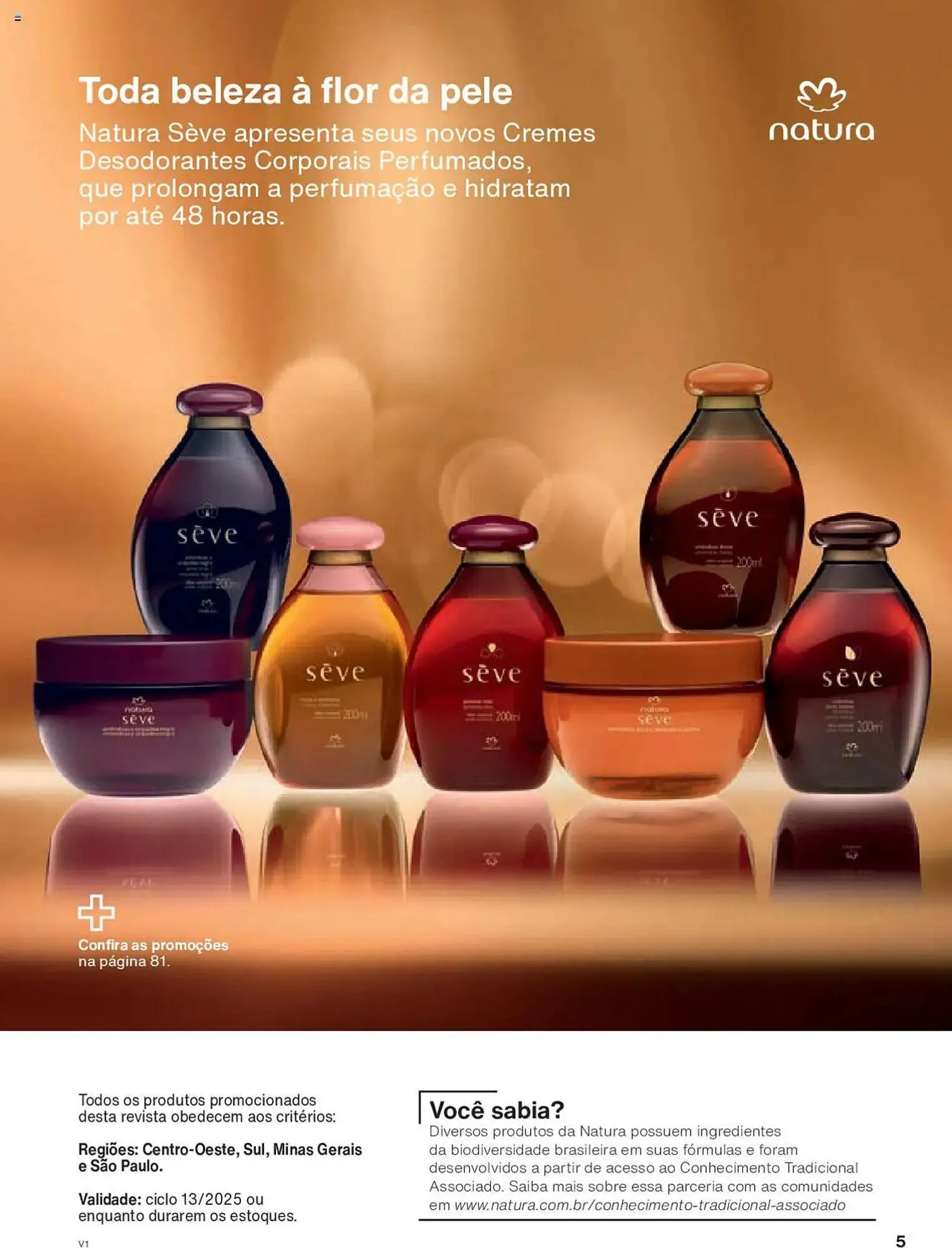 Encarte de Catálogo Natura 28 de julho até 19 de agosto 2025 - Pagina 5