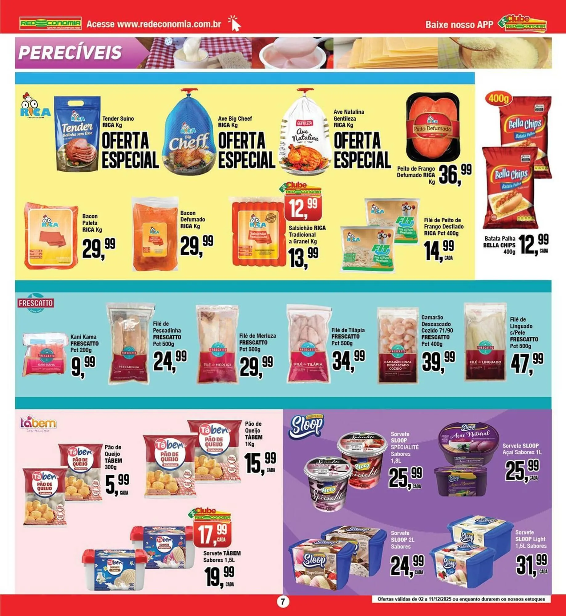 Encarte de Encarte Rede Economia 4 de dezembro até 11 de dezembro 2025 - Pagina 7
