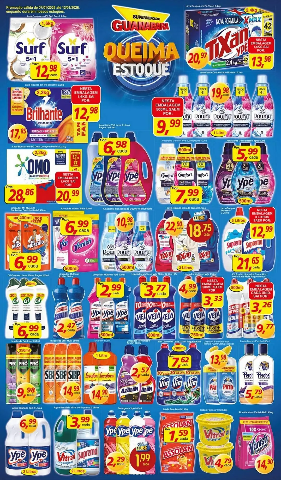 Encarte de Encarte Supermercados Guanabara 7 de janeiro até 13 de janeiro 2026 - Pagina 8