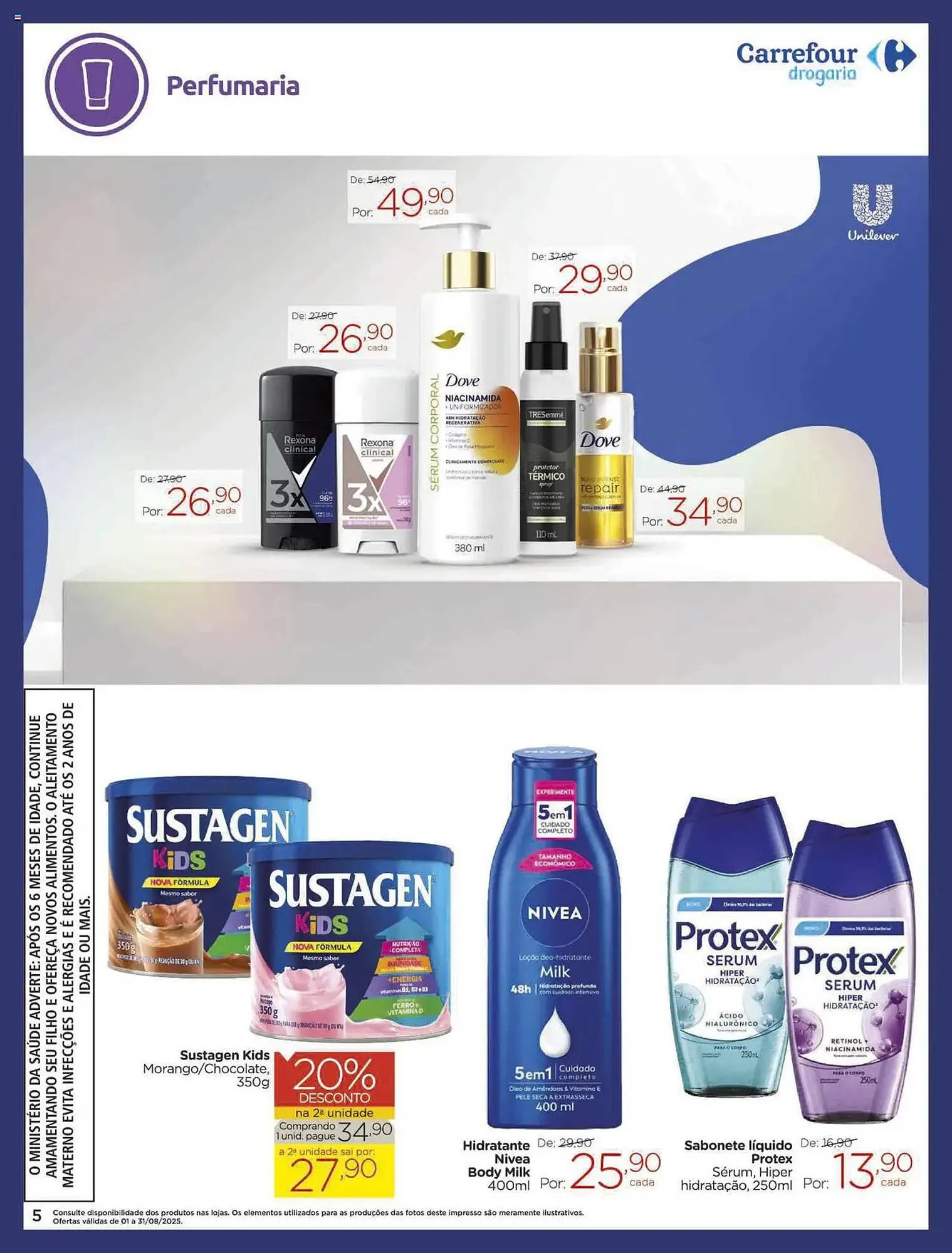 Encarte de Catálogo Carrefour 1 de agosto até 31 de agosto 2025 - Pagina 5