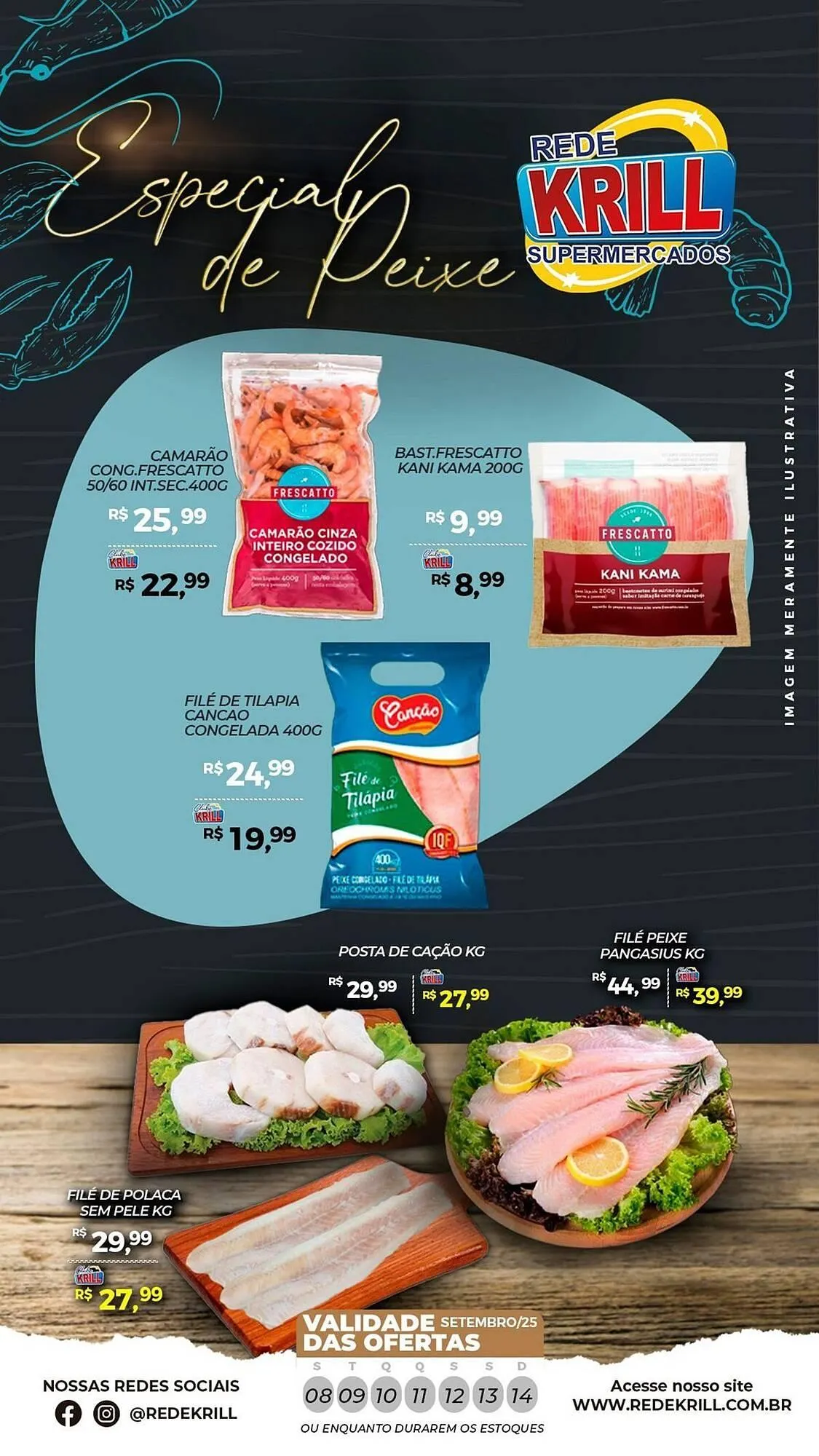 Encarte de Folheto Rede Krill 9 de setembro até 14 de setembro 2025 - Pagina 1