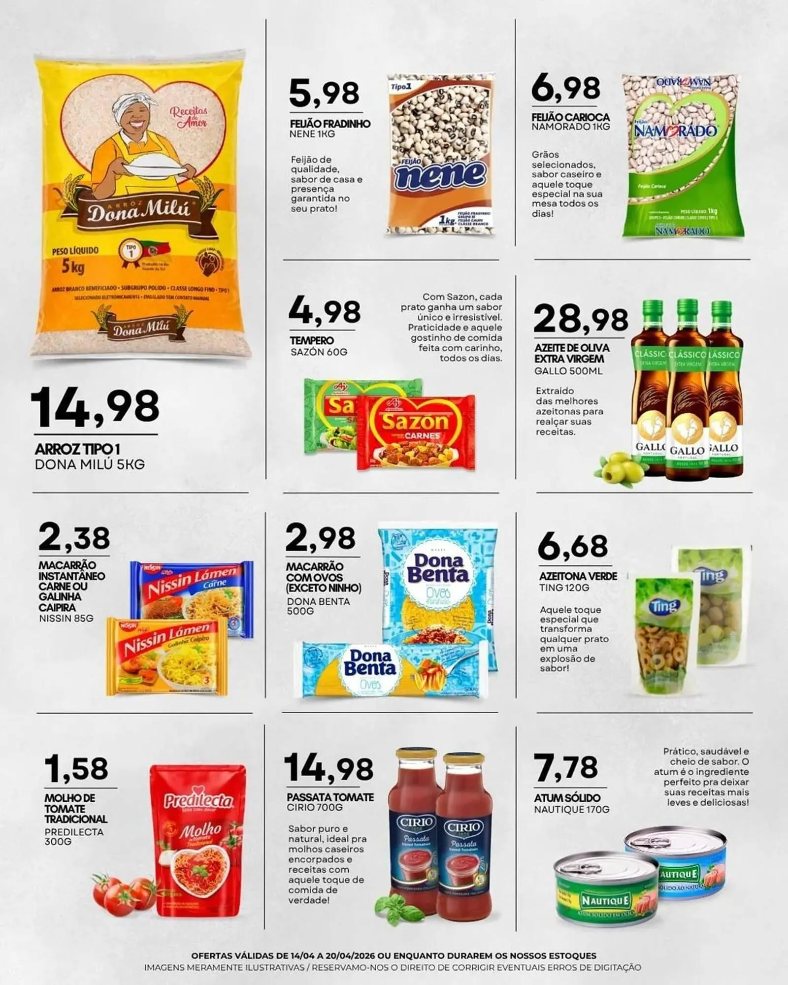 Encarte de Folheto Mercadão Atacadista 15 de abril até 20 de abril 2026 - Pagina 10