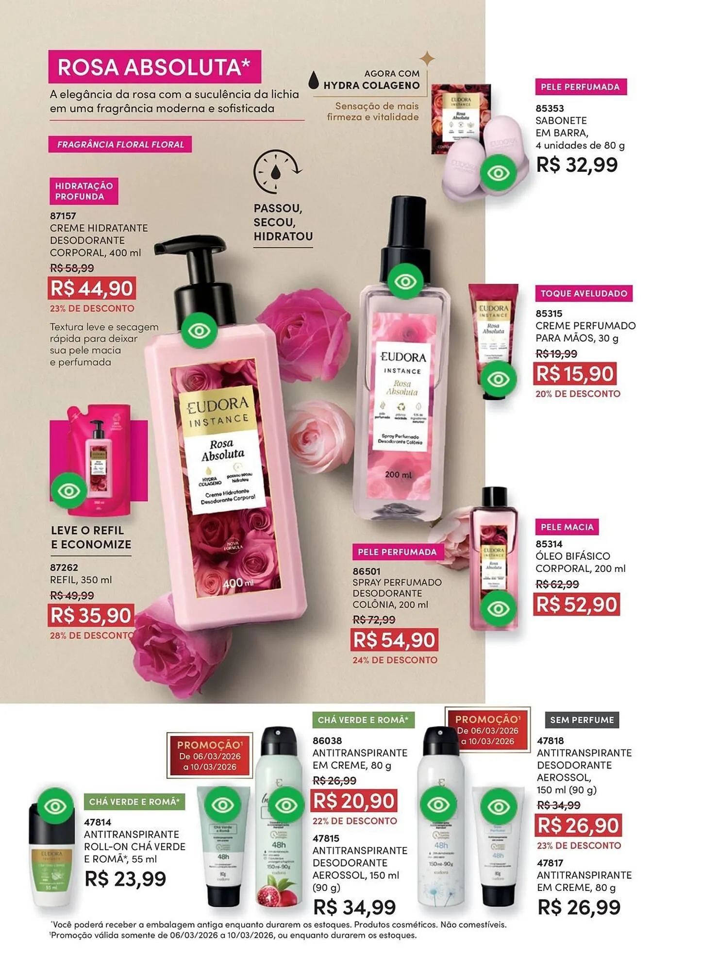 Encarte de Catálogo Eudora 24 de fevereiro até 31 de março 2026 - Pagina 90