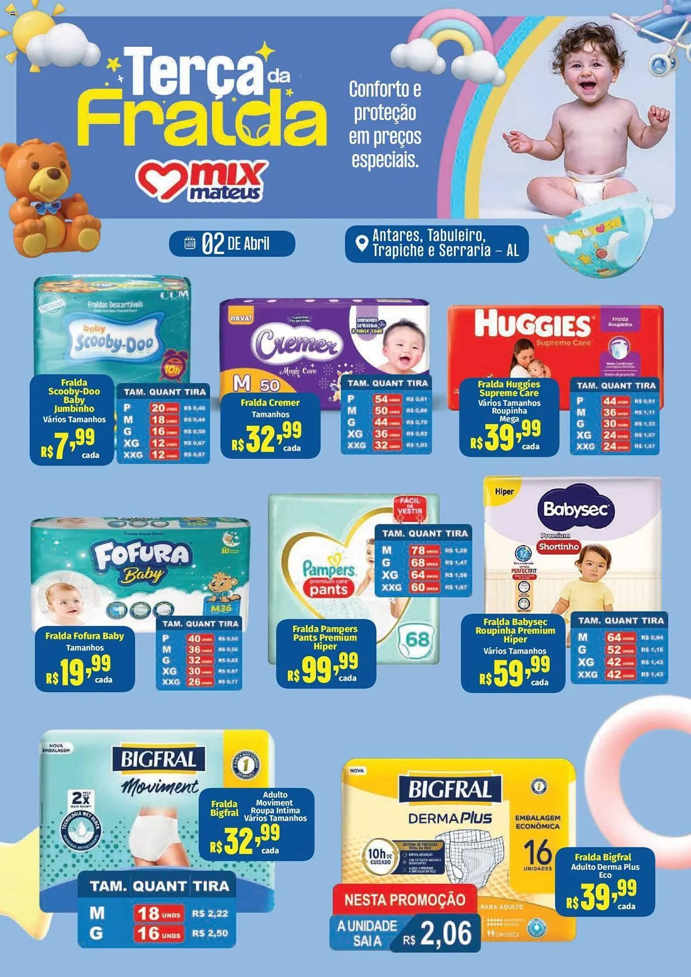 Encarte de Catálogo Supermercados Mateus 2 de abril até 2 de abril 2024 - Pagina 1