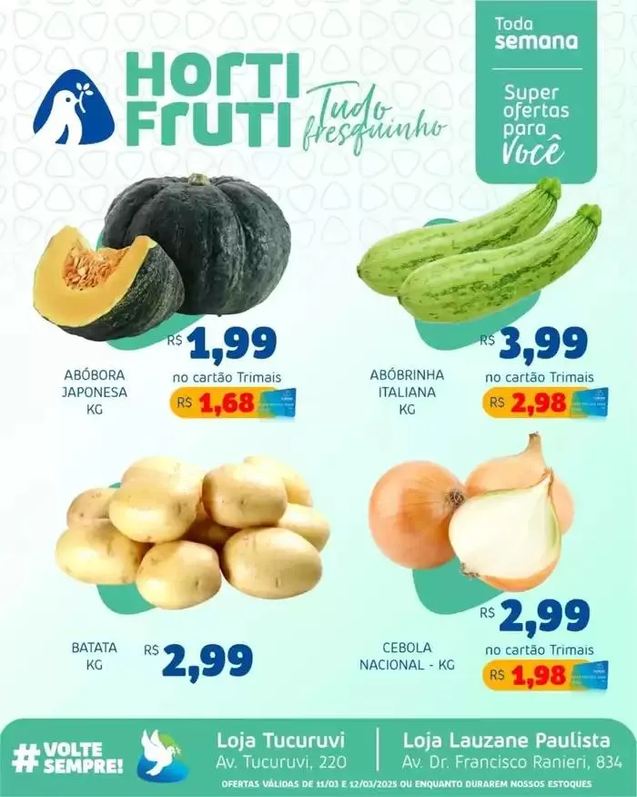 Encarte de Encarte Trimais Supermercado 31 de março até 31 de março 2025 - Pagina 3