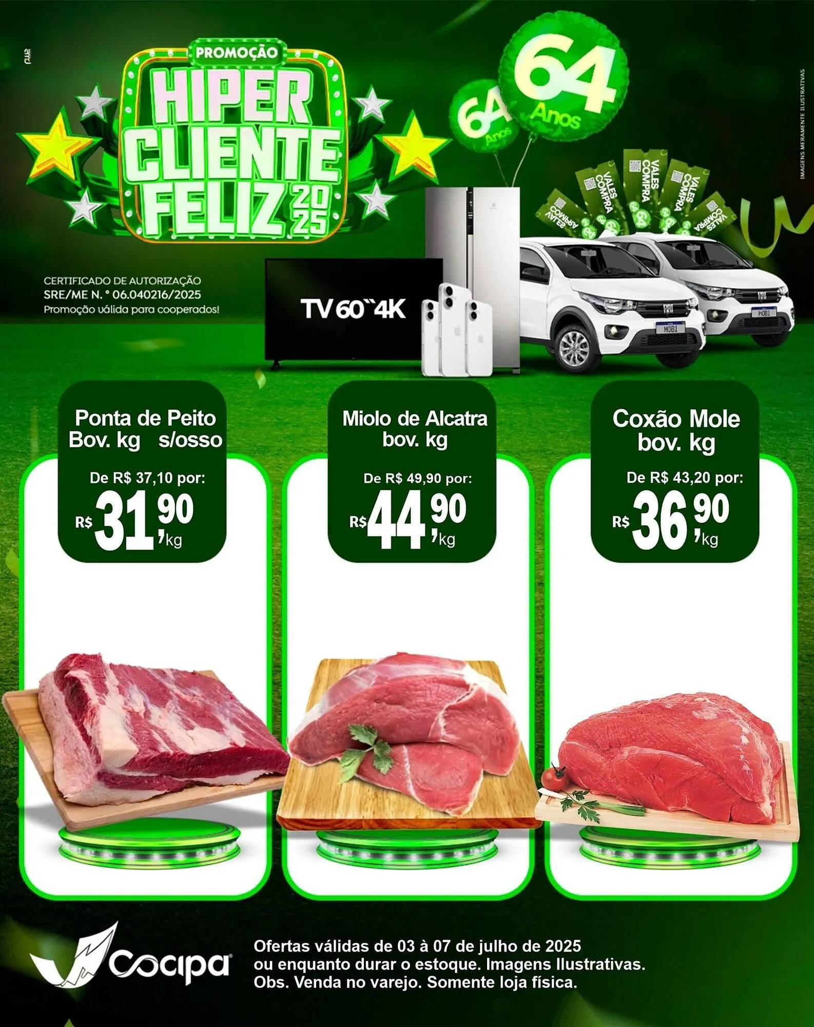 Encarte de Catálogo Cocipa 2 de julho até 7 de julho 2025 - Pagina 1