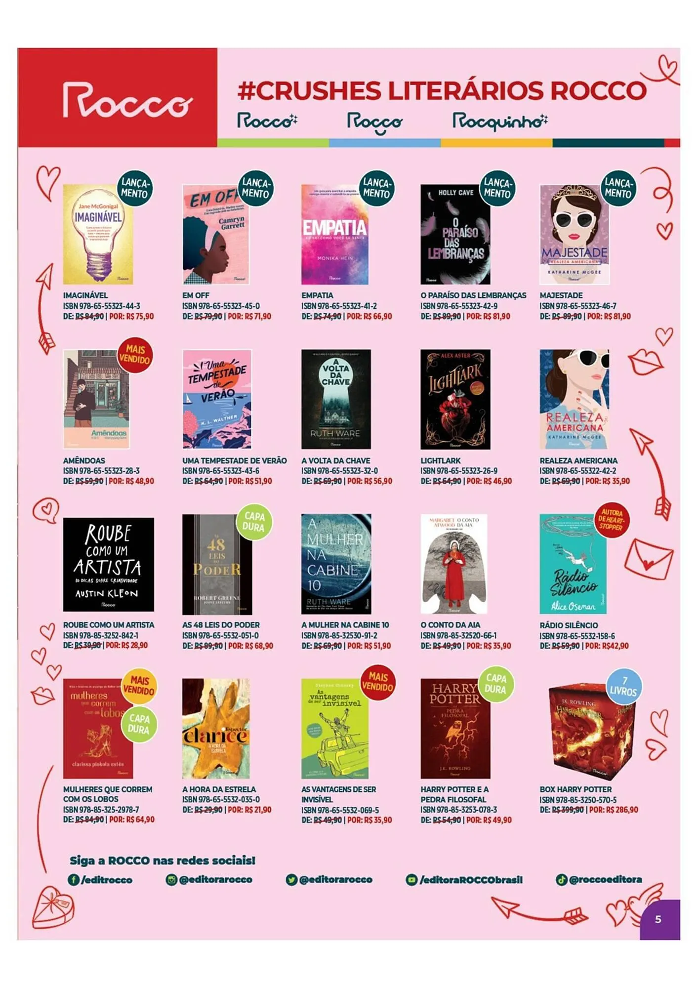 Encarte de Catálogo Livraria Leitura 13 de junho até 16 de julho 2023 - Pagina 5
