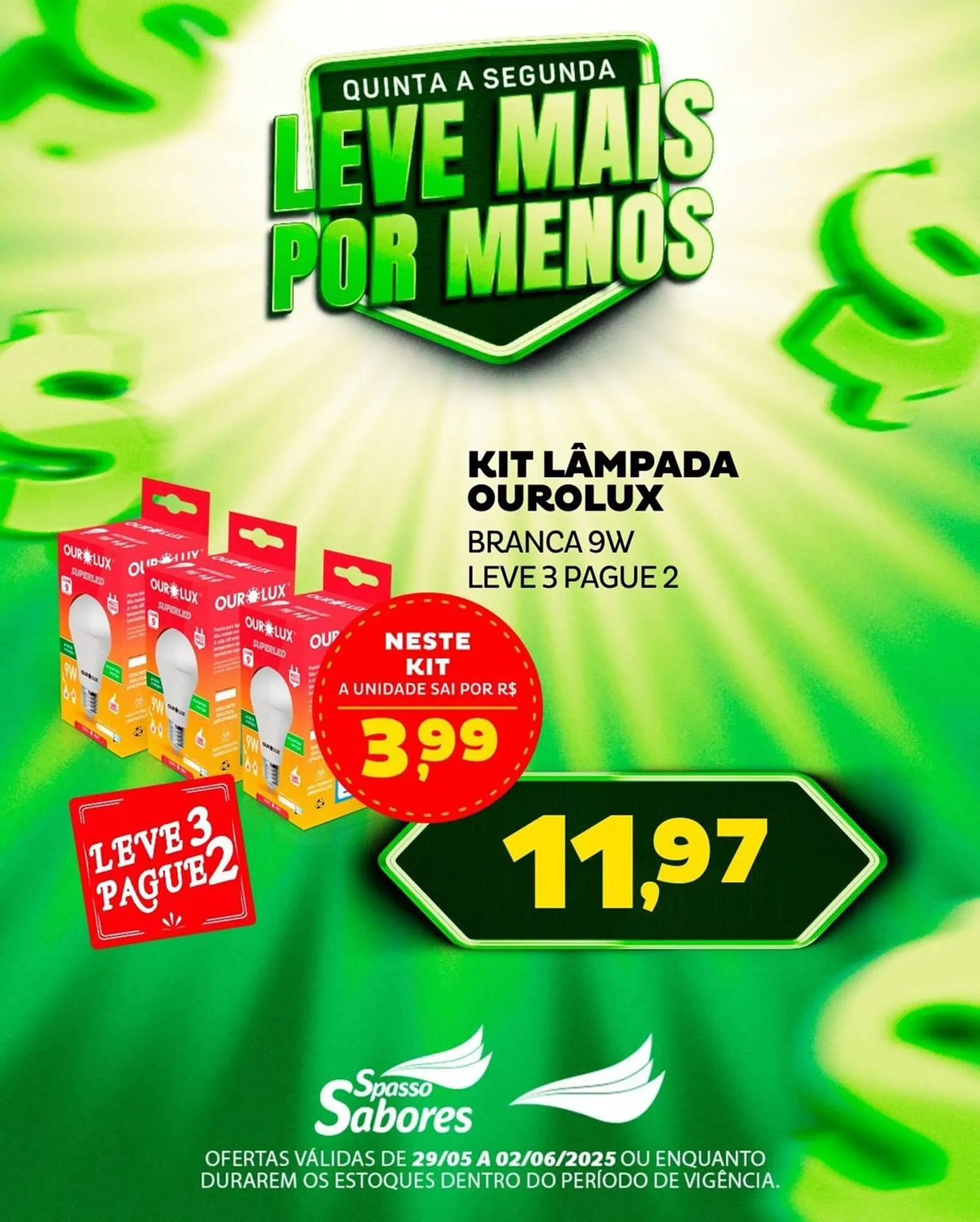 Encarte de Catálogo Spasso Sabores 29 de maio até 2 de junho 2025 - Pagina 3