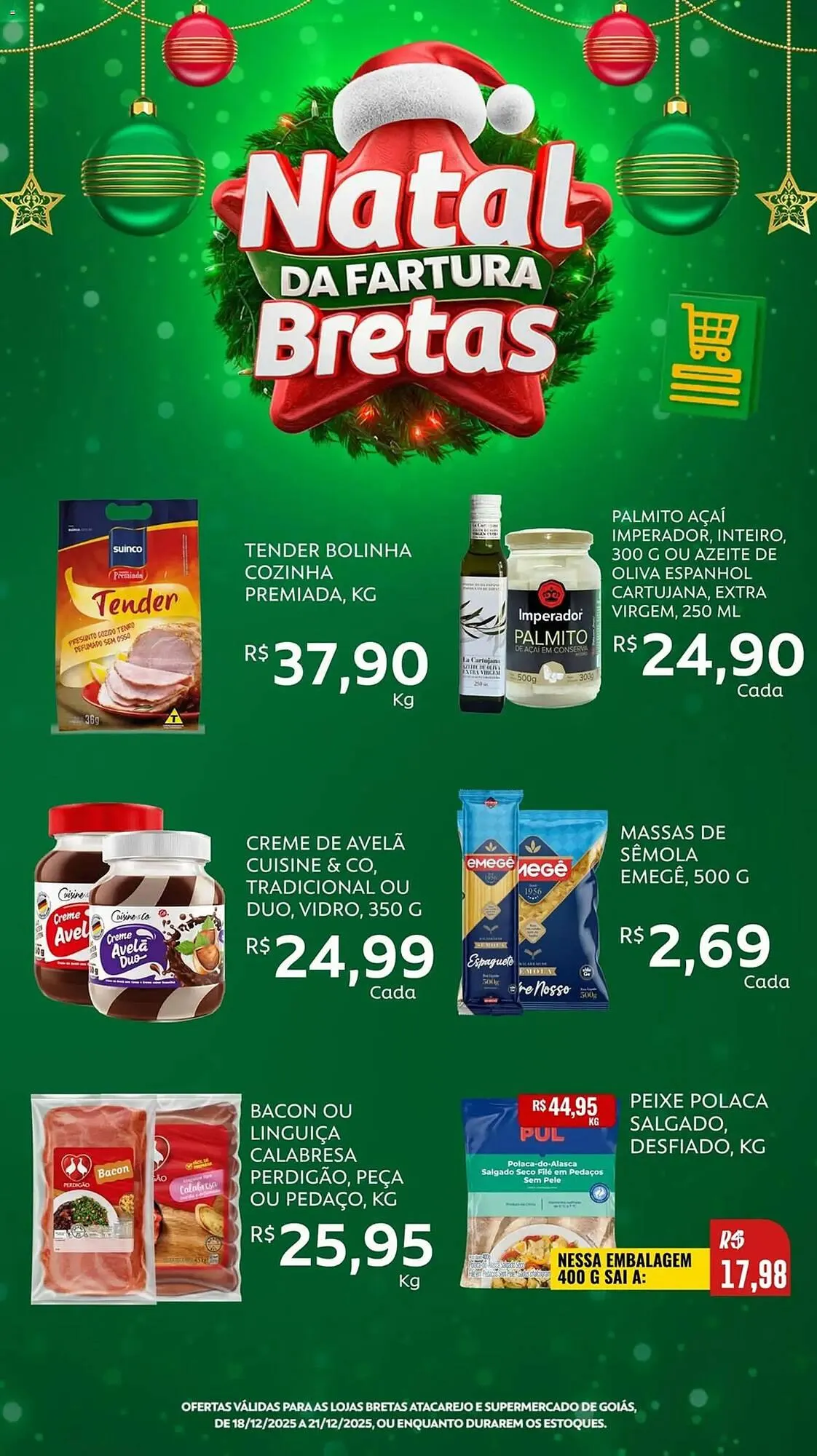Encarte de Catálogo Supermercados Bretas 18 de dezembro até 21 de dezembro 2025 - Pagina 7