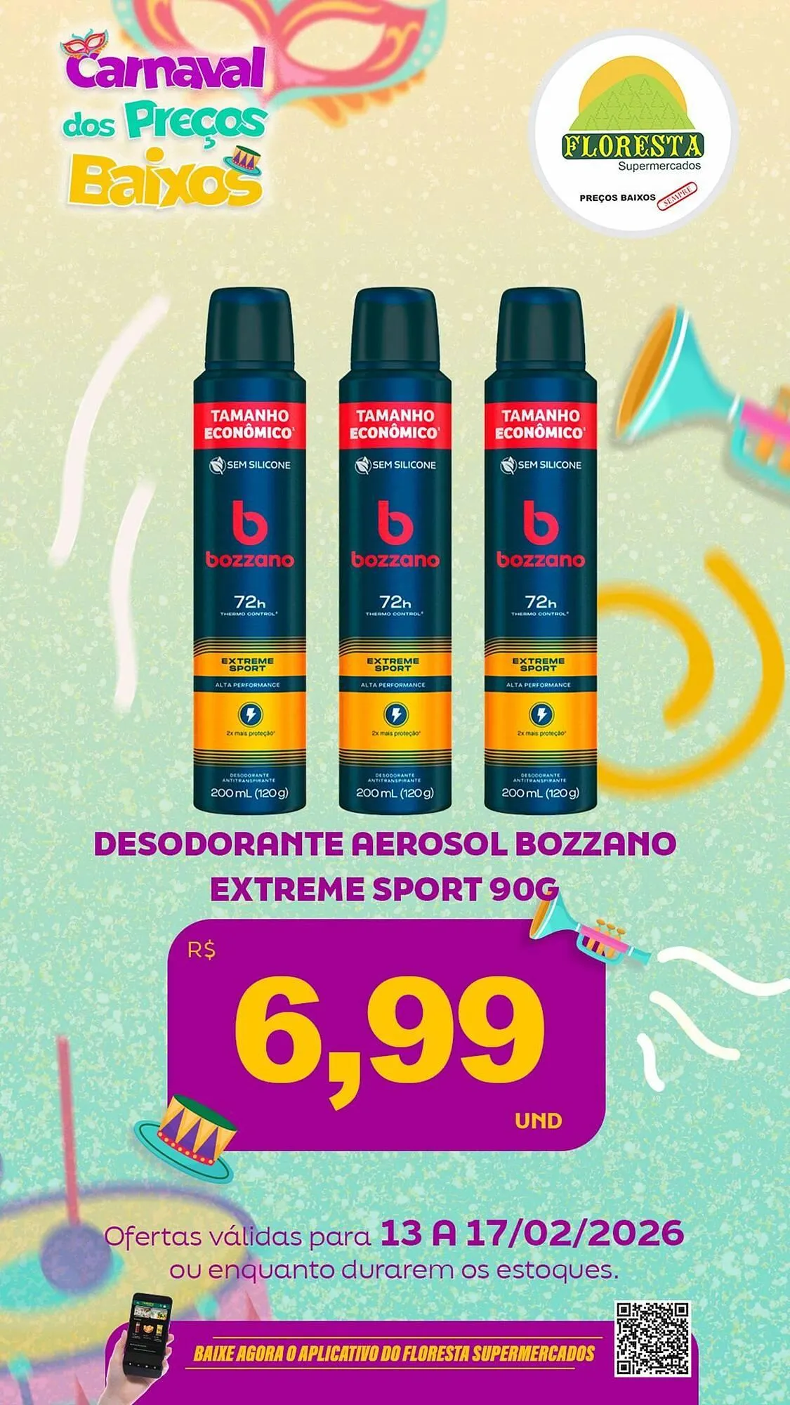 Encarte de Catálogo Floresta Supermercados 13 de fevereiro até 17 de fevereiro 2026 - Pagina 6