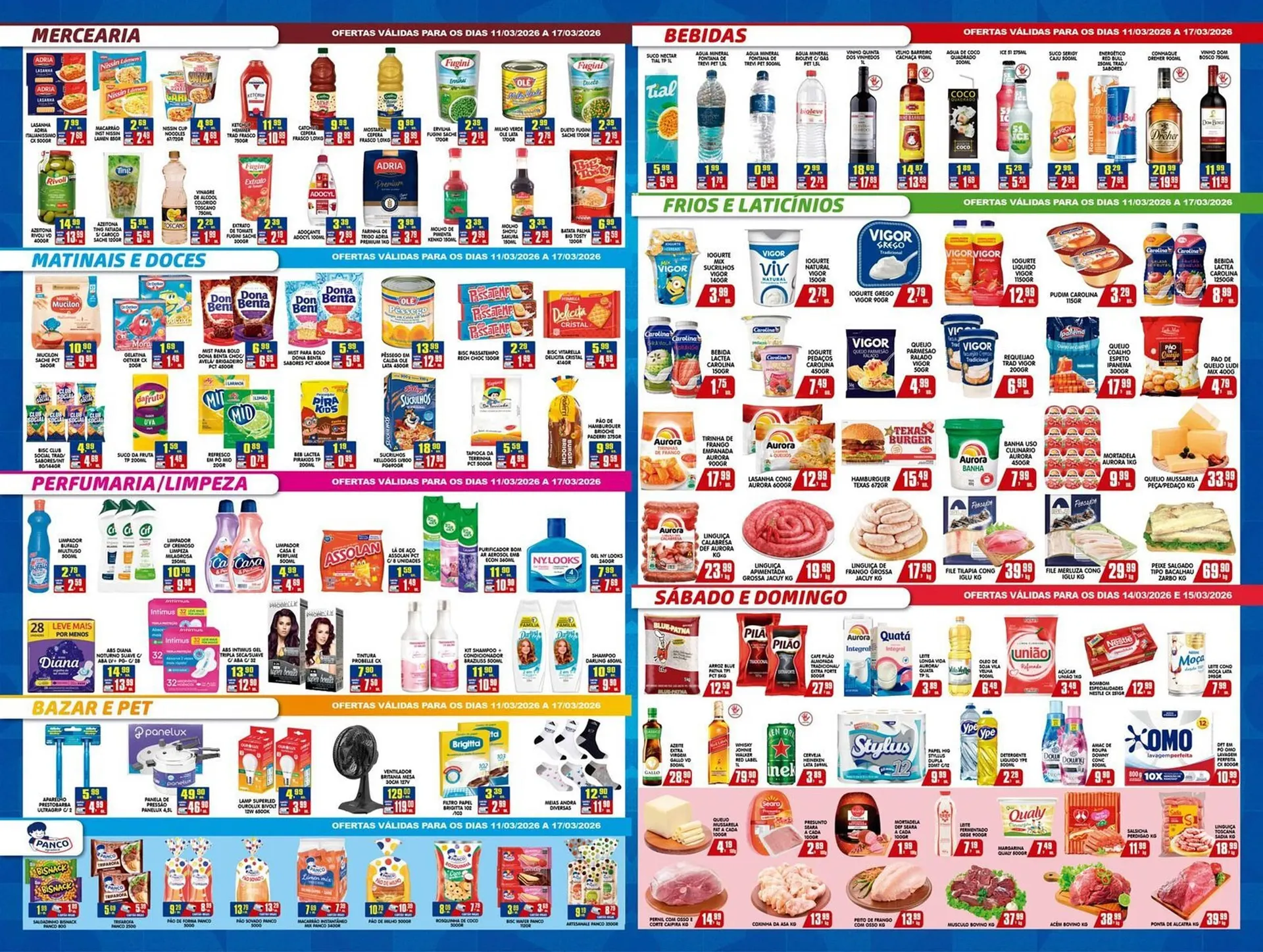 Encarte de Folheto Higa's Supermercado 11 de março até 17 de março 2026 - Pagina 2