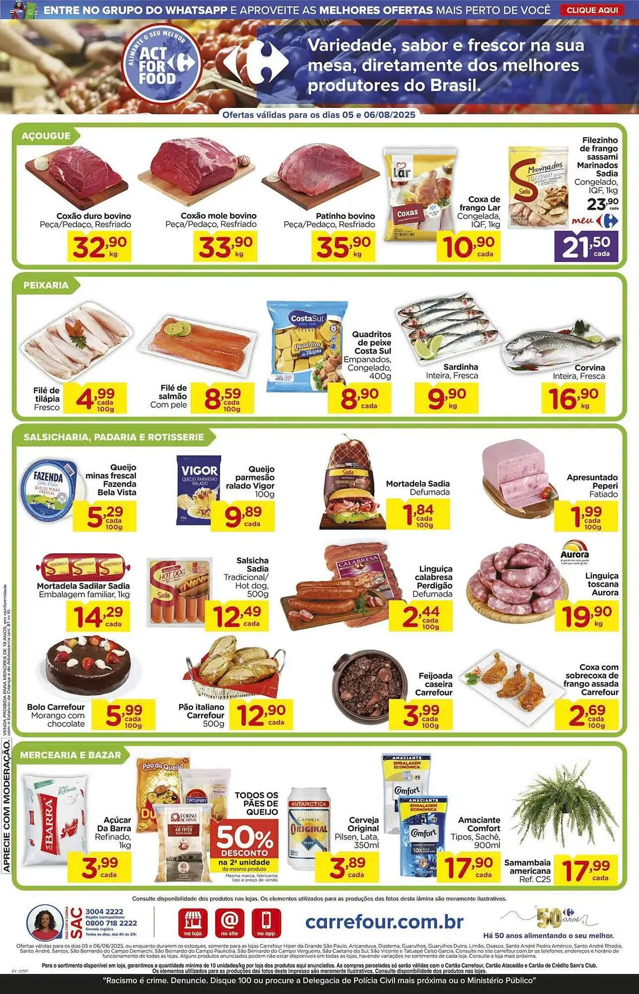 Encarte de Catálogo Carrefour 5 de agosto até 6 de agosto 2025 - Pagina 2