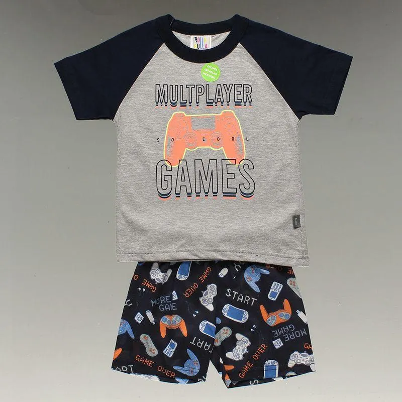 Conjunto Pijama Game - 46552