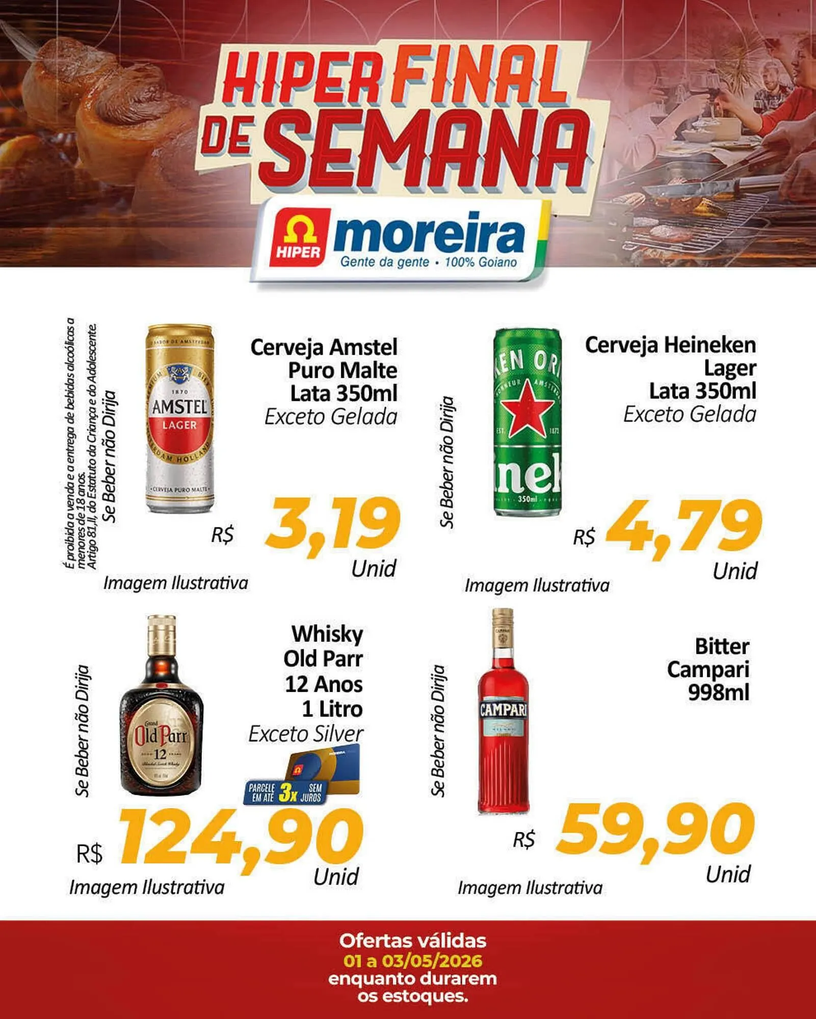 Encarte de Catálogo Hiper Moreira 30 de abril até 3 de maio 2026 - Pagina 4