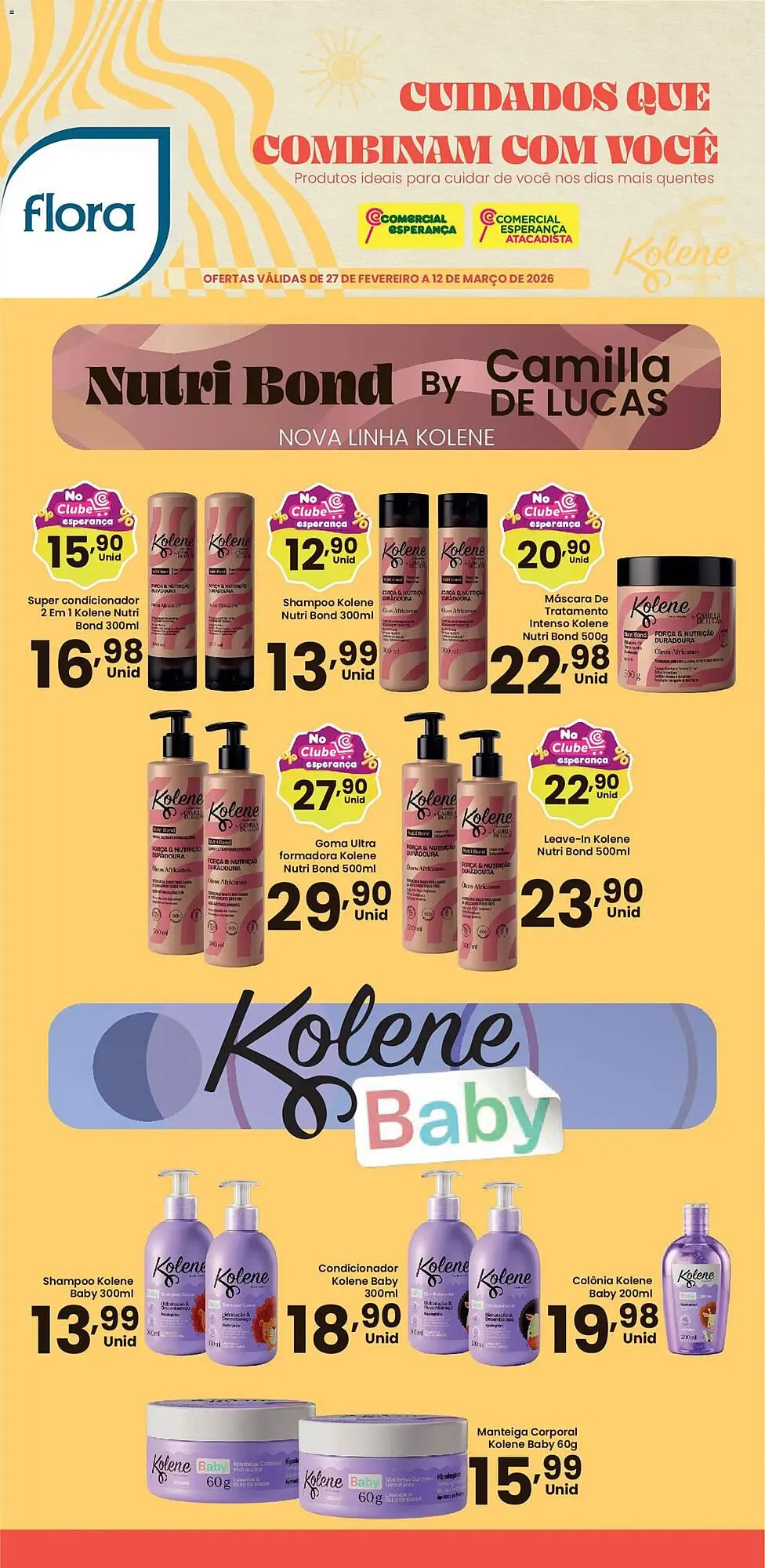 Encarte de Folheto Comercial Esperança 27 de fevereiro até 12 de março 2026 - Pagina 1