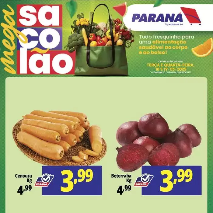 Encarte de Encarte Paraná Supermercados 18 de março até 19 de março 2025 - Pagina 3