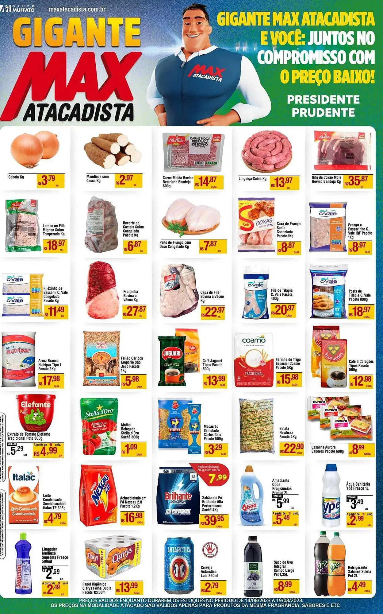 Encarte de Catálogo Max Atacadista 15 de agosto até 31 de agosto 2023 - Pagina 1