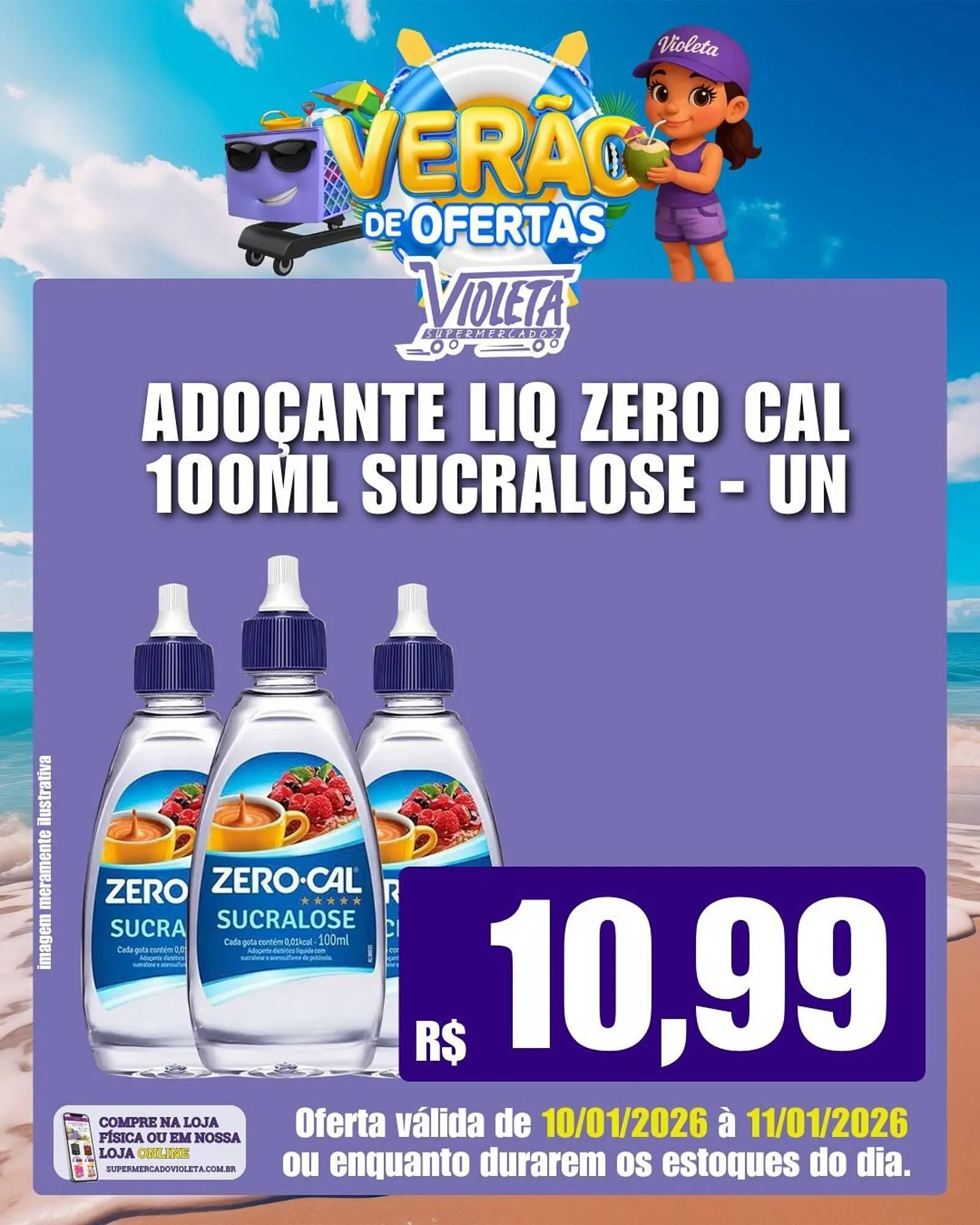 Encarte de Catálogo Violeta Supermercados 10 de janeiro até 11 de janeiro 2026 - Pagina 5